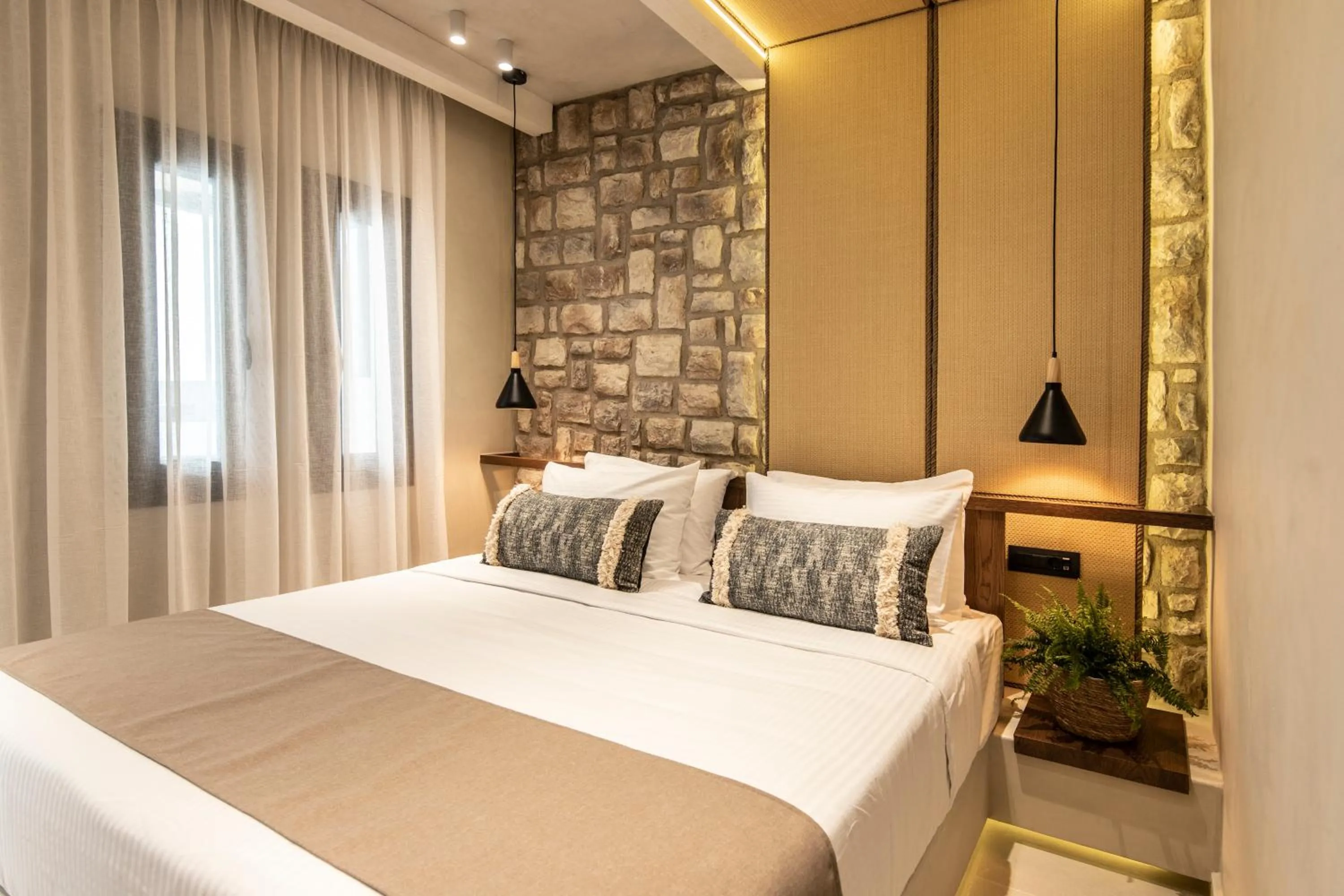 Bed in The Sand Suites - Adults Only