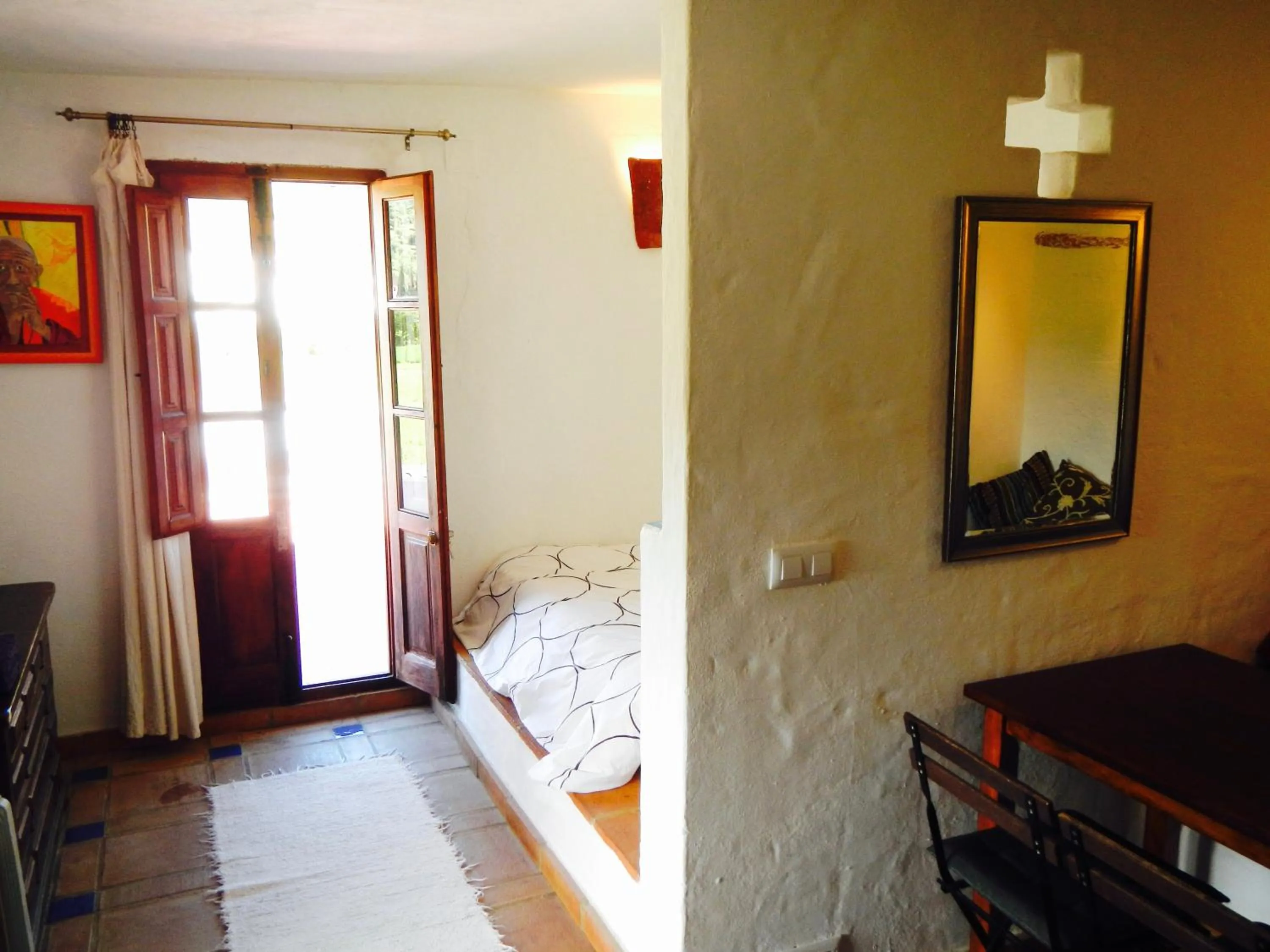 Seating area in Finca La Rana Verde