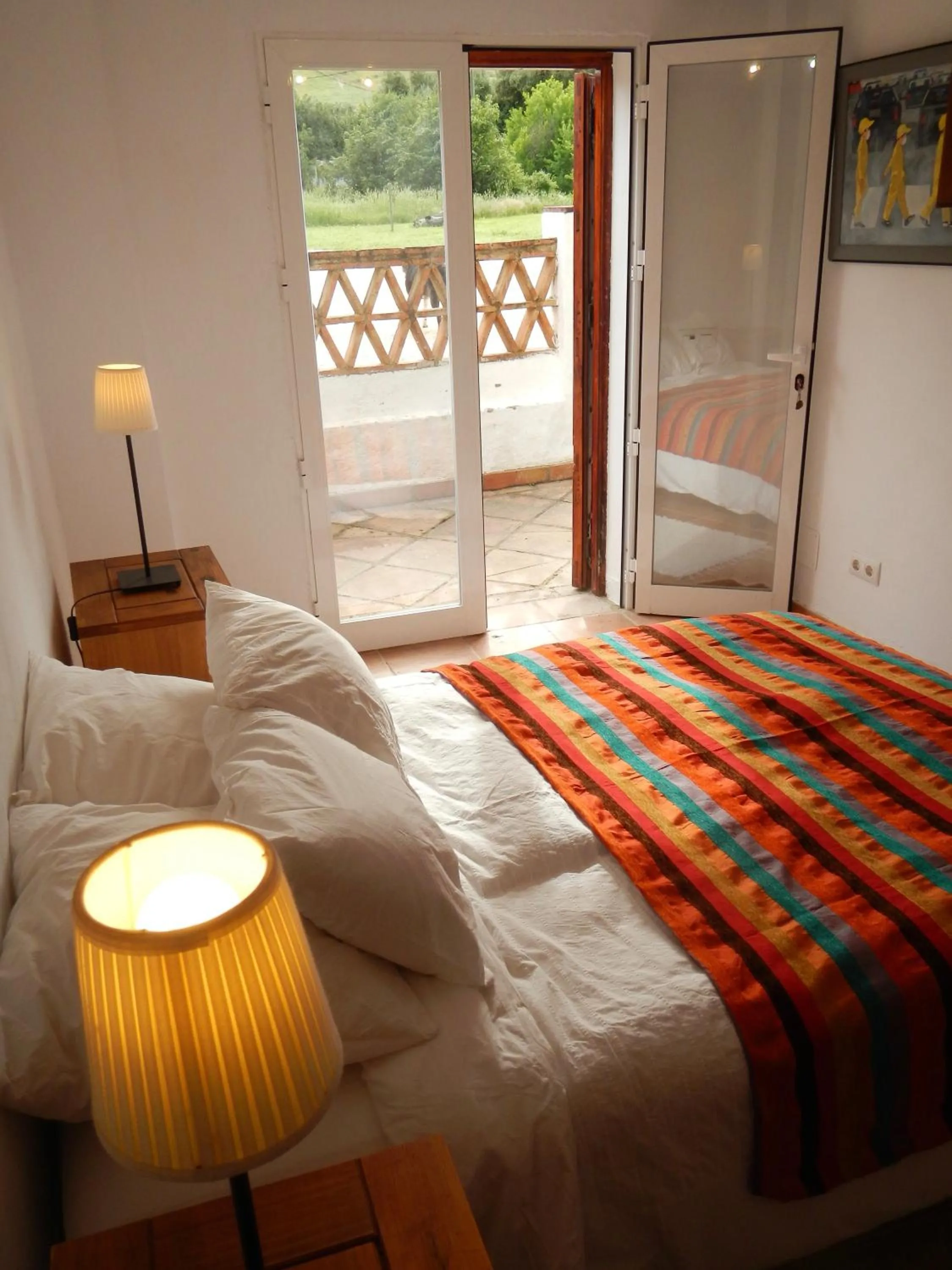 Bed in Finca La Rana Verde