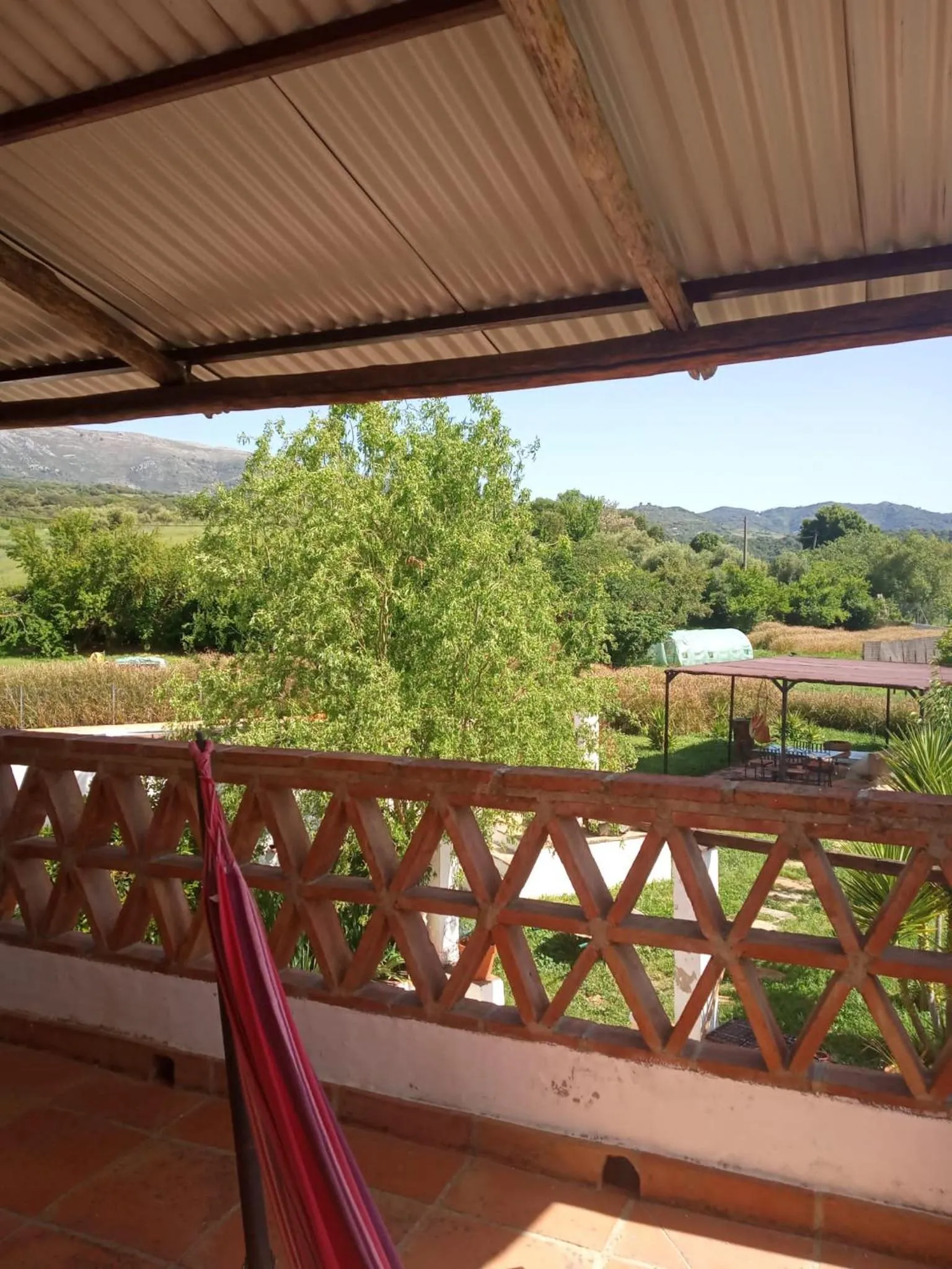 Balcony/Terrace in Finca La Rana Verde