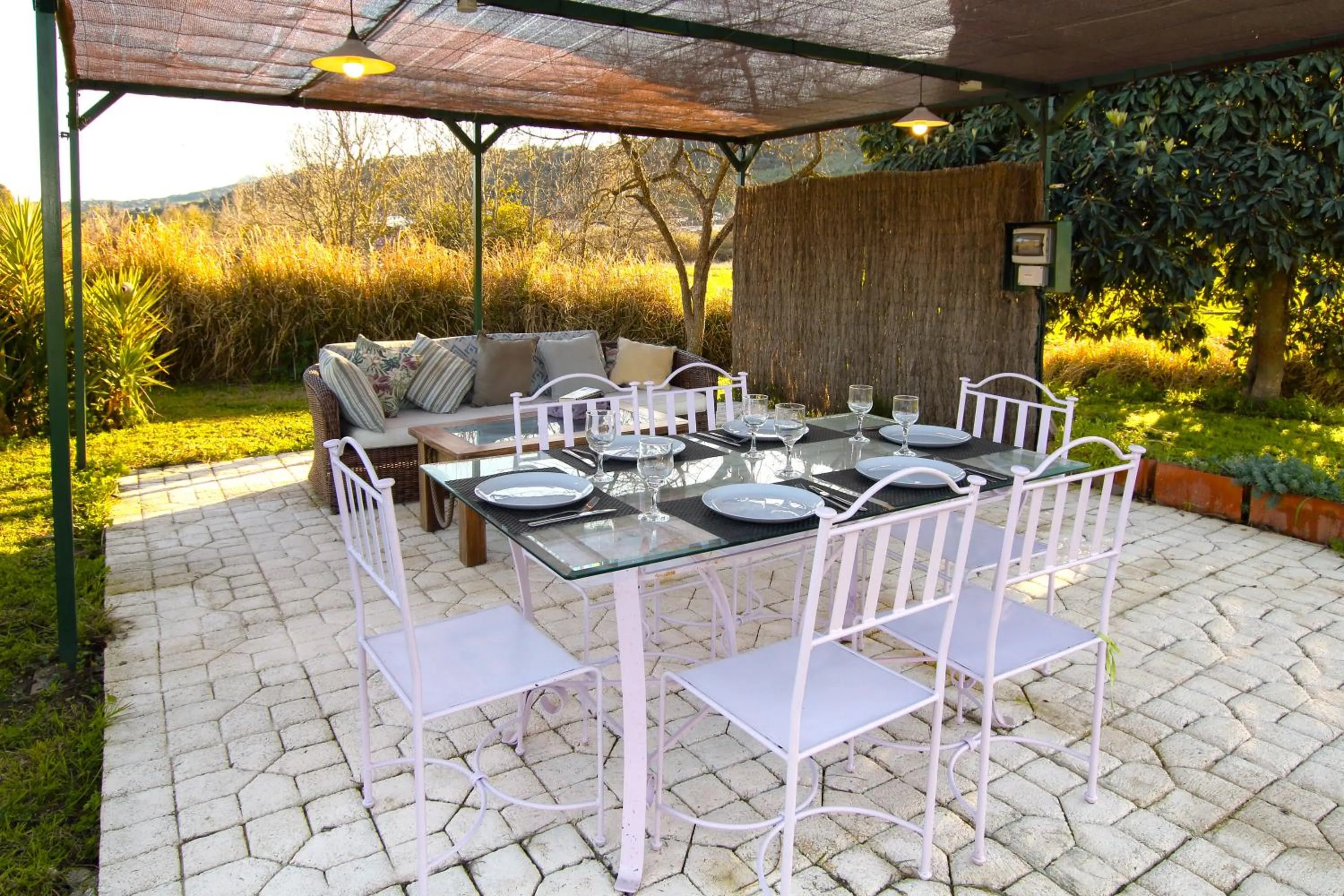 Patio in Finca La Rana Verde