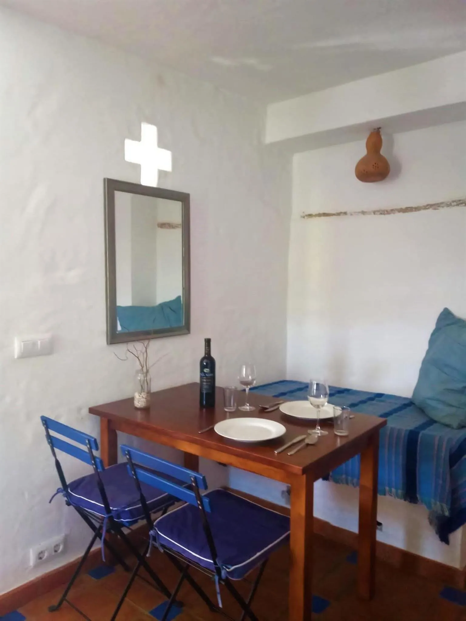 Living room in Finca La Rana Verde