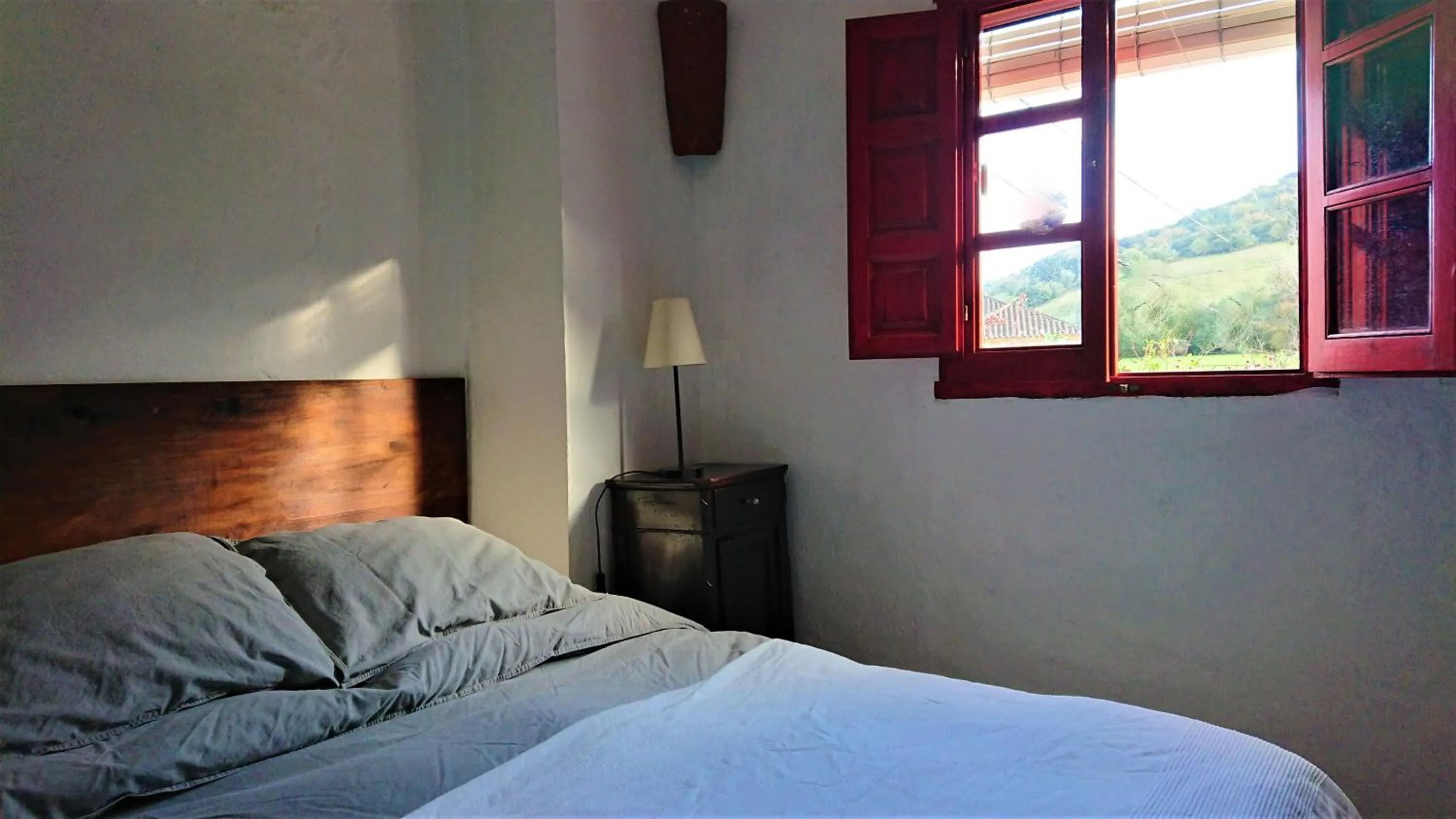 Bed in Finca La Rana Verde