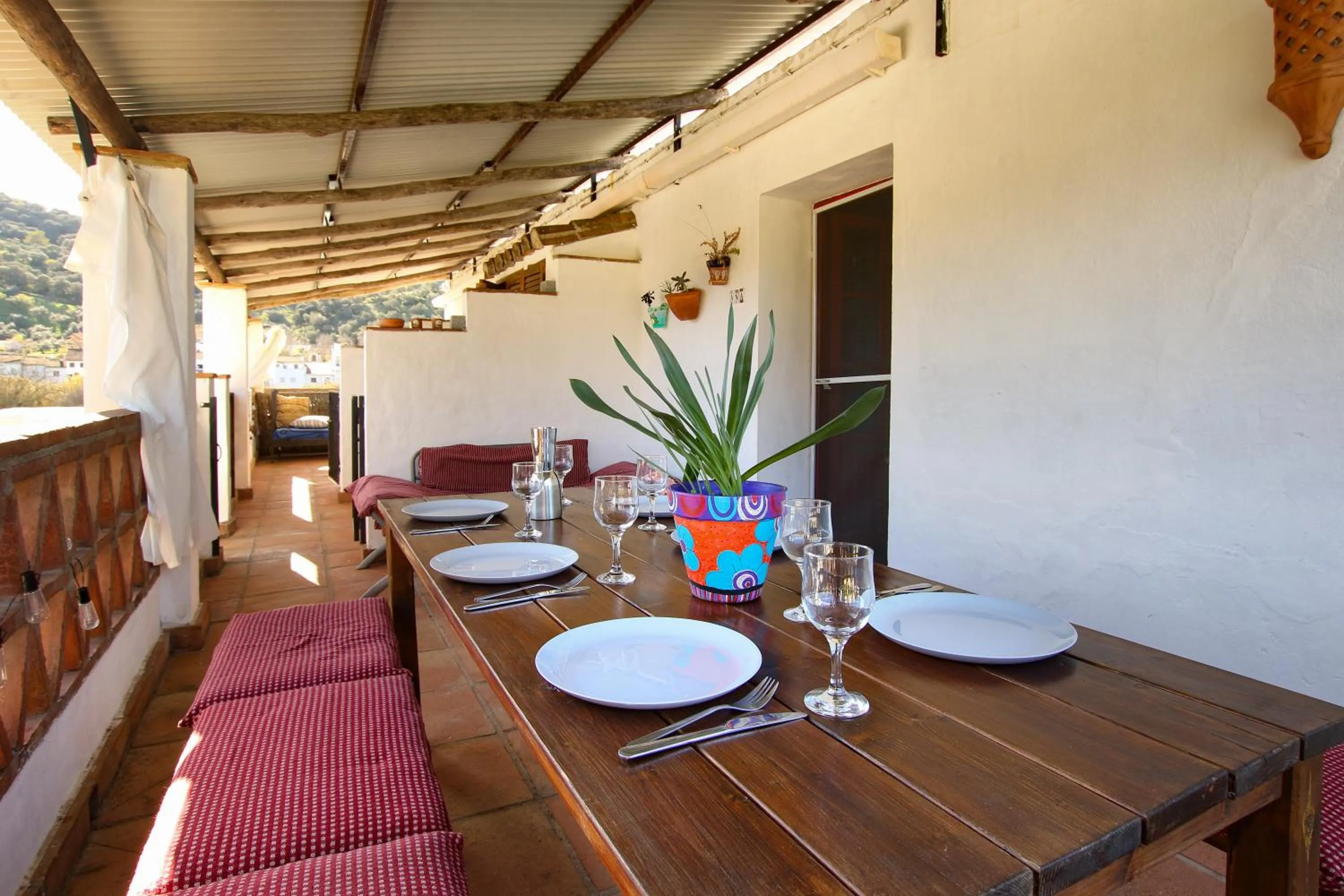 Balcony/Terrace in Finca La Rana Verde