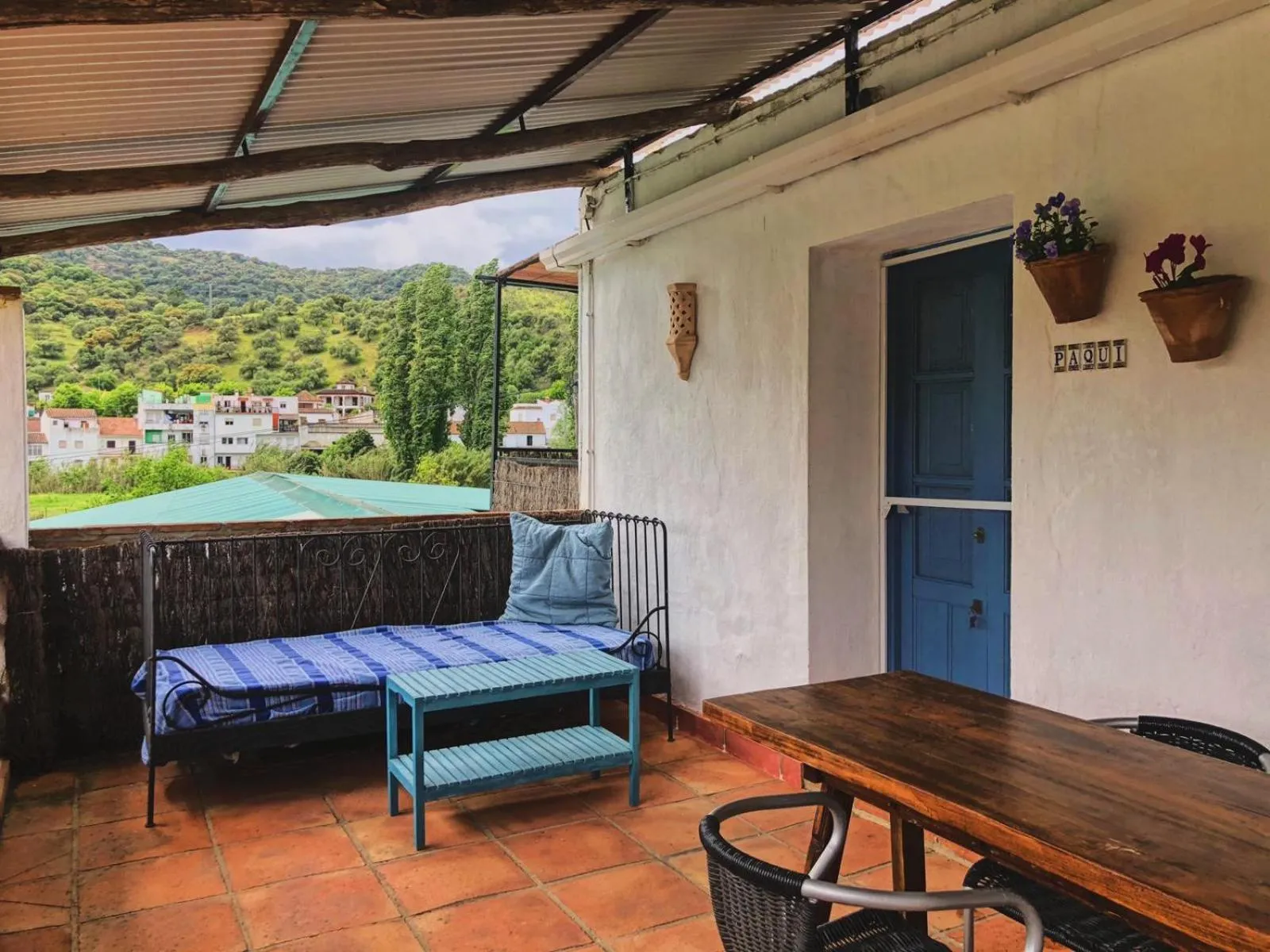 Balcony/Terrace in Finca La Rana Verde
