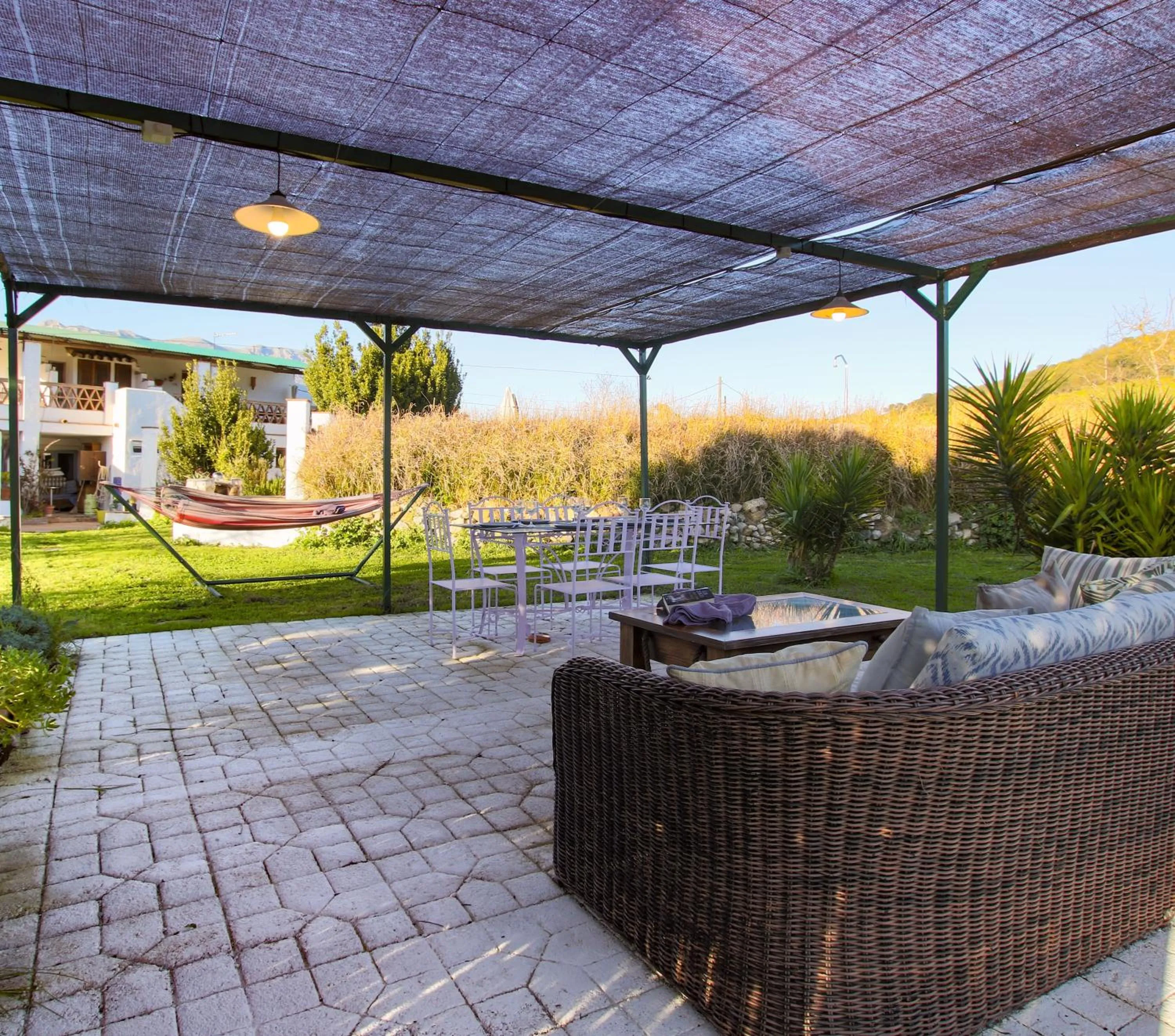 Patio in Finca La Rana Verde