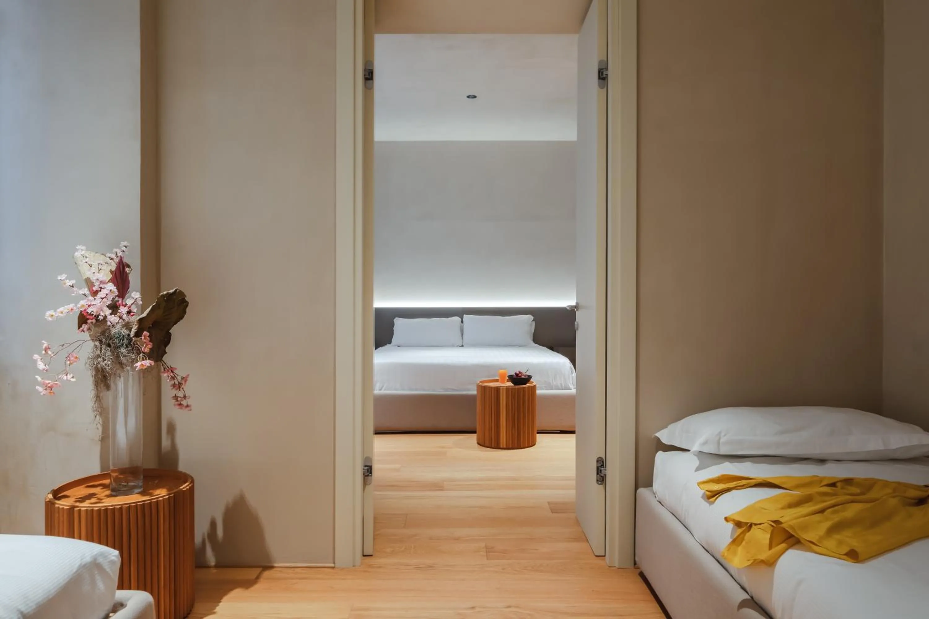 Bed in The Spanish Suite Campo de' Fiori