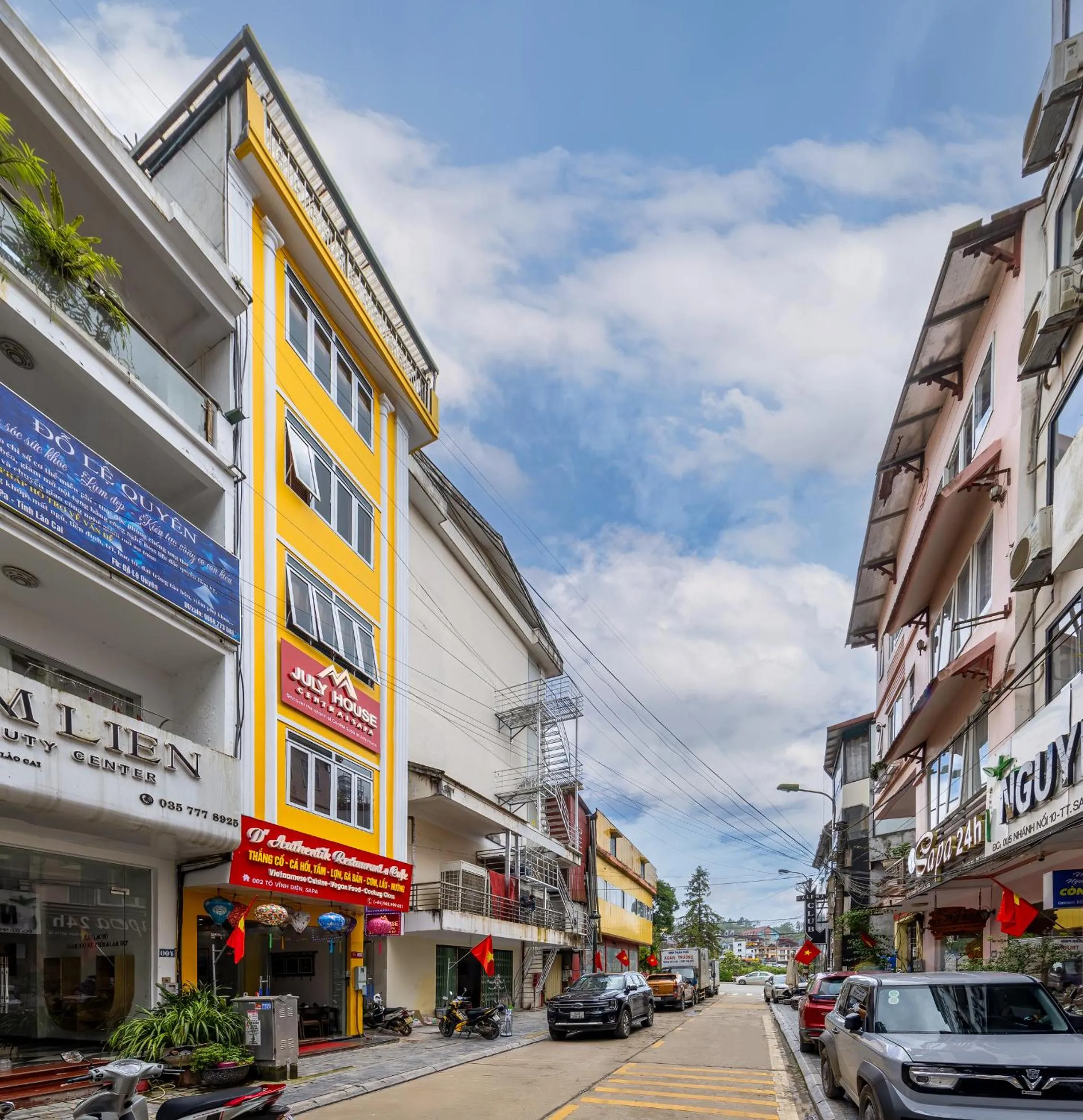 Property building in July House Central Sapa