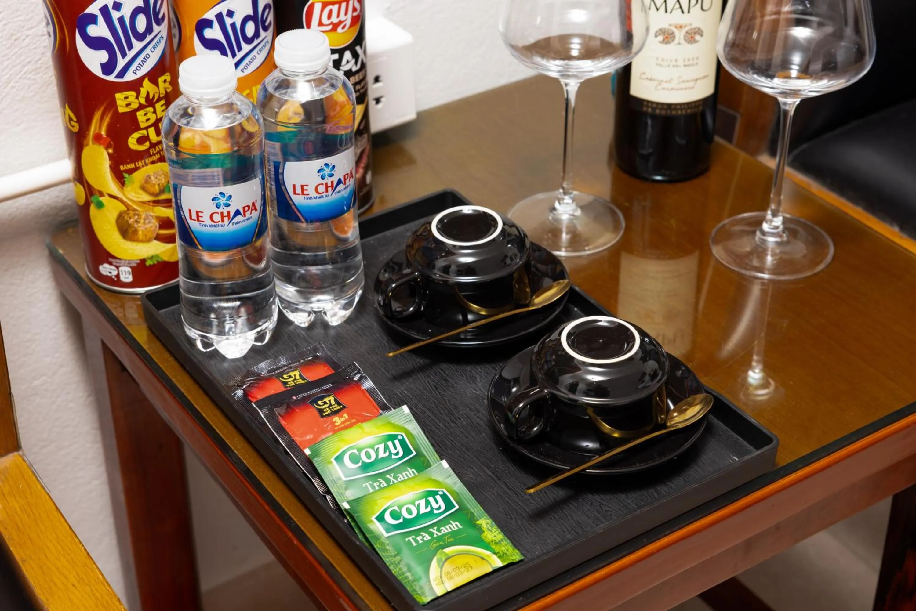 Coffee/tea facilities in July House Central Sapa