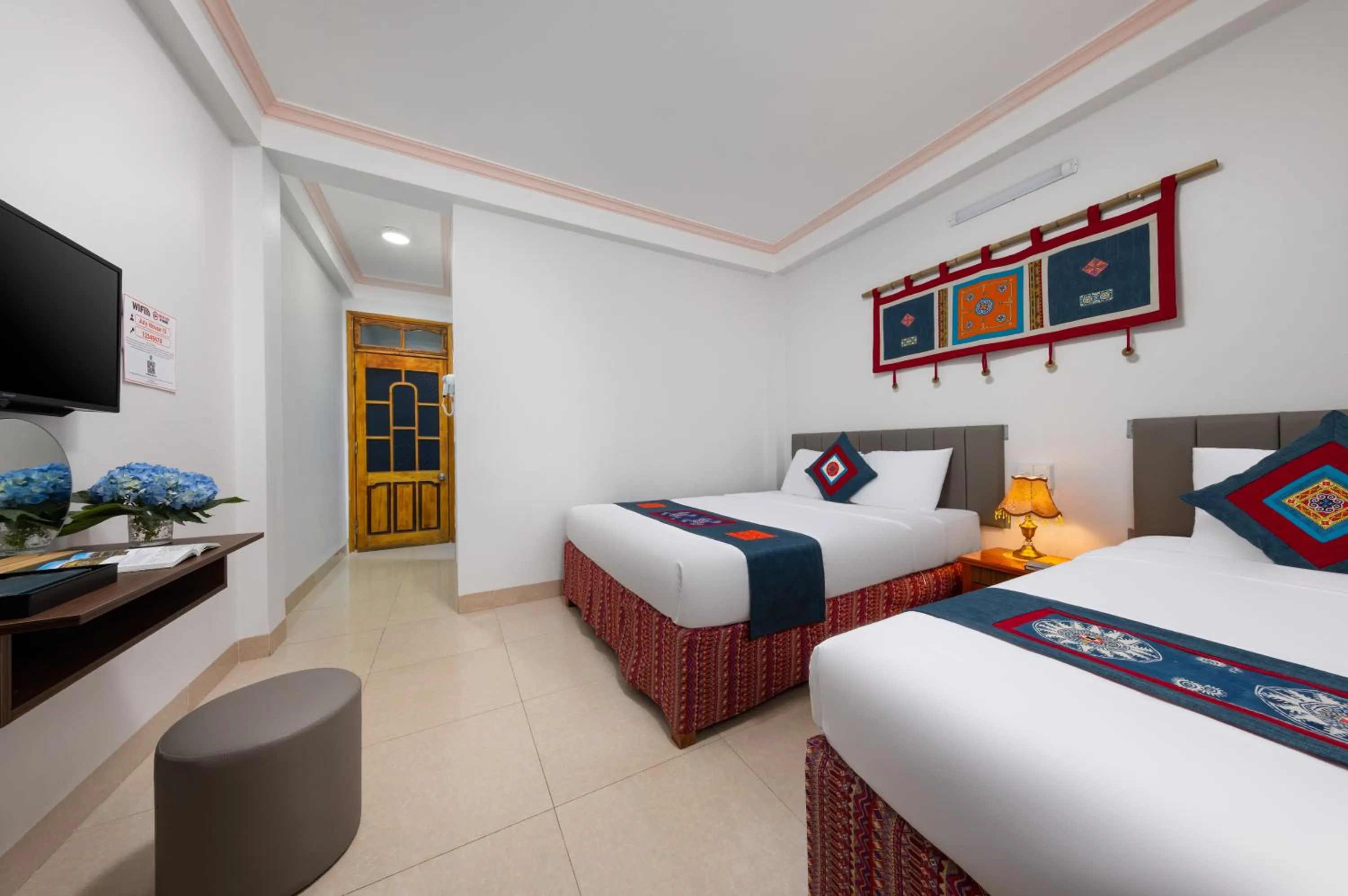 Bed in July House Central Sapa