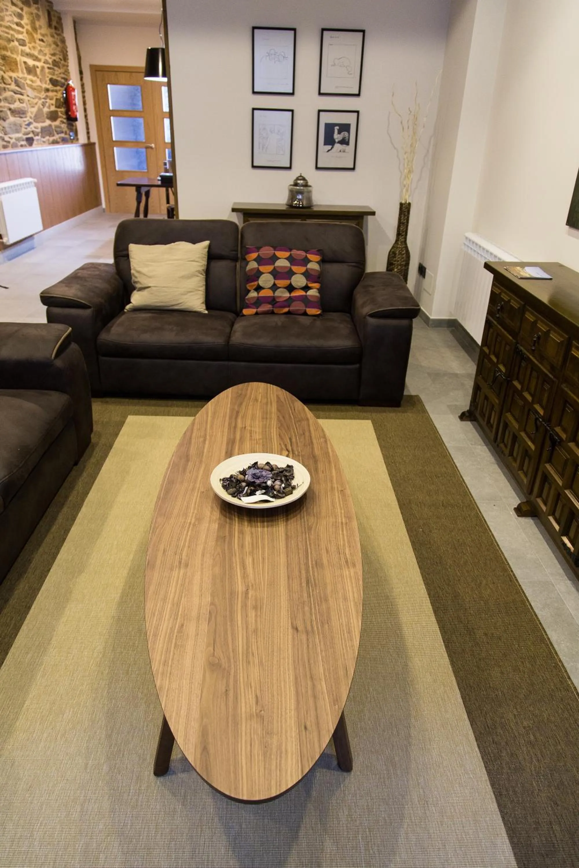 Communal kitchen in Casa Baran
