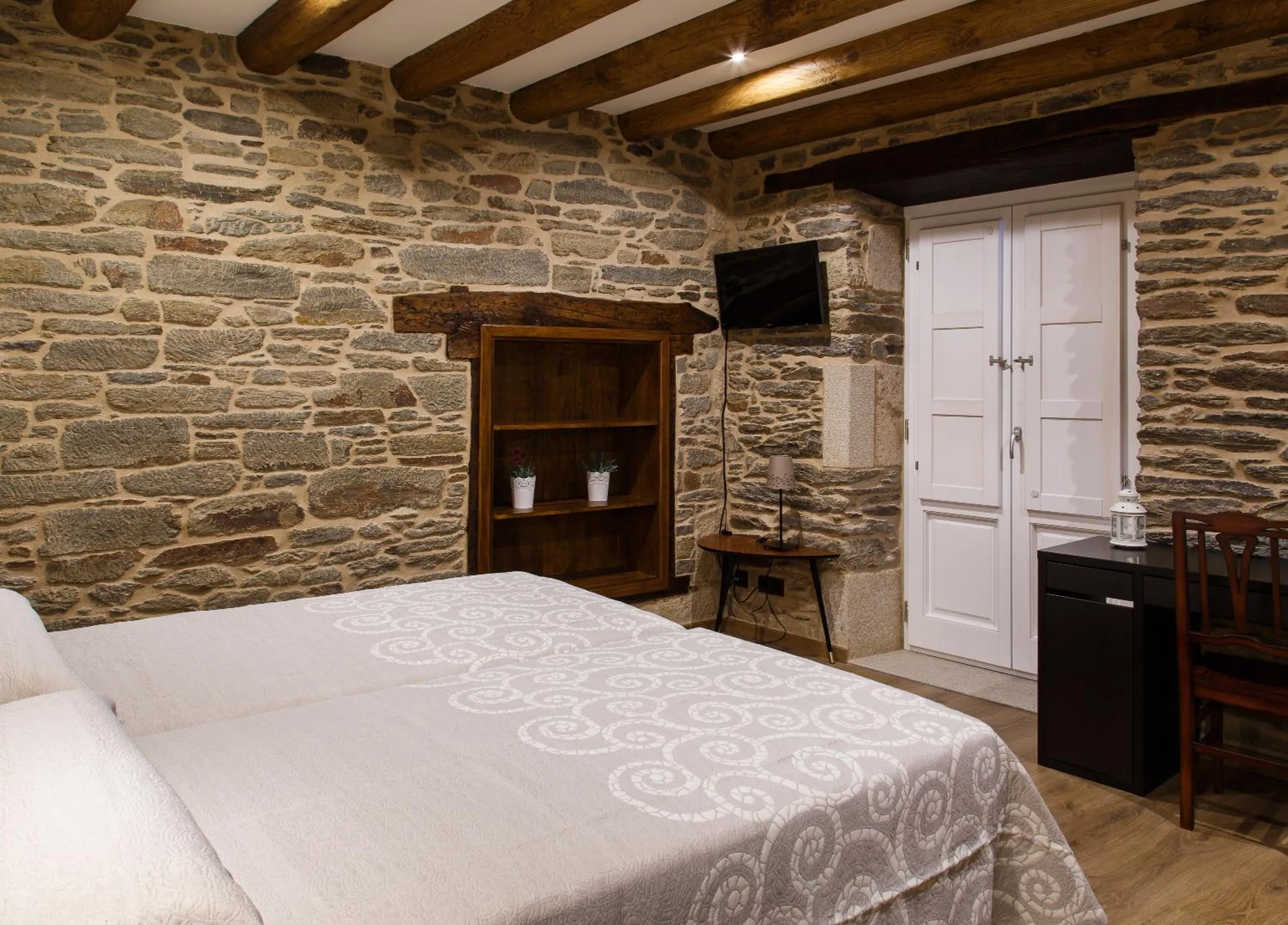 Decorative detail, Bed in Casa Baran