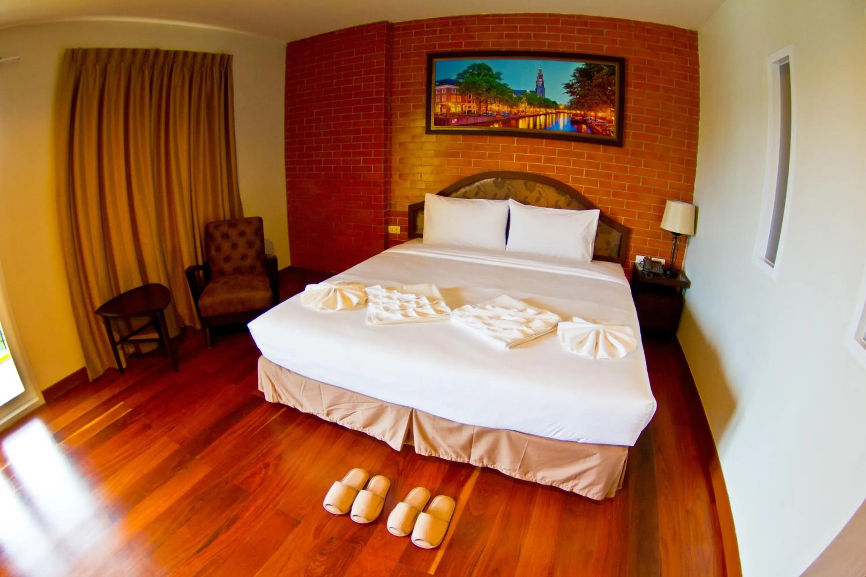 Patio, Bed in Coasta Bangsaen