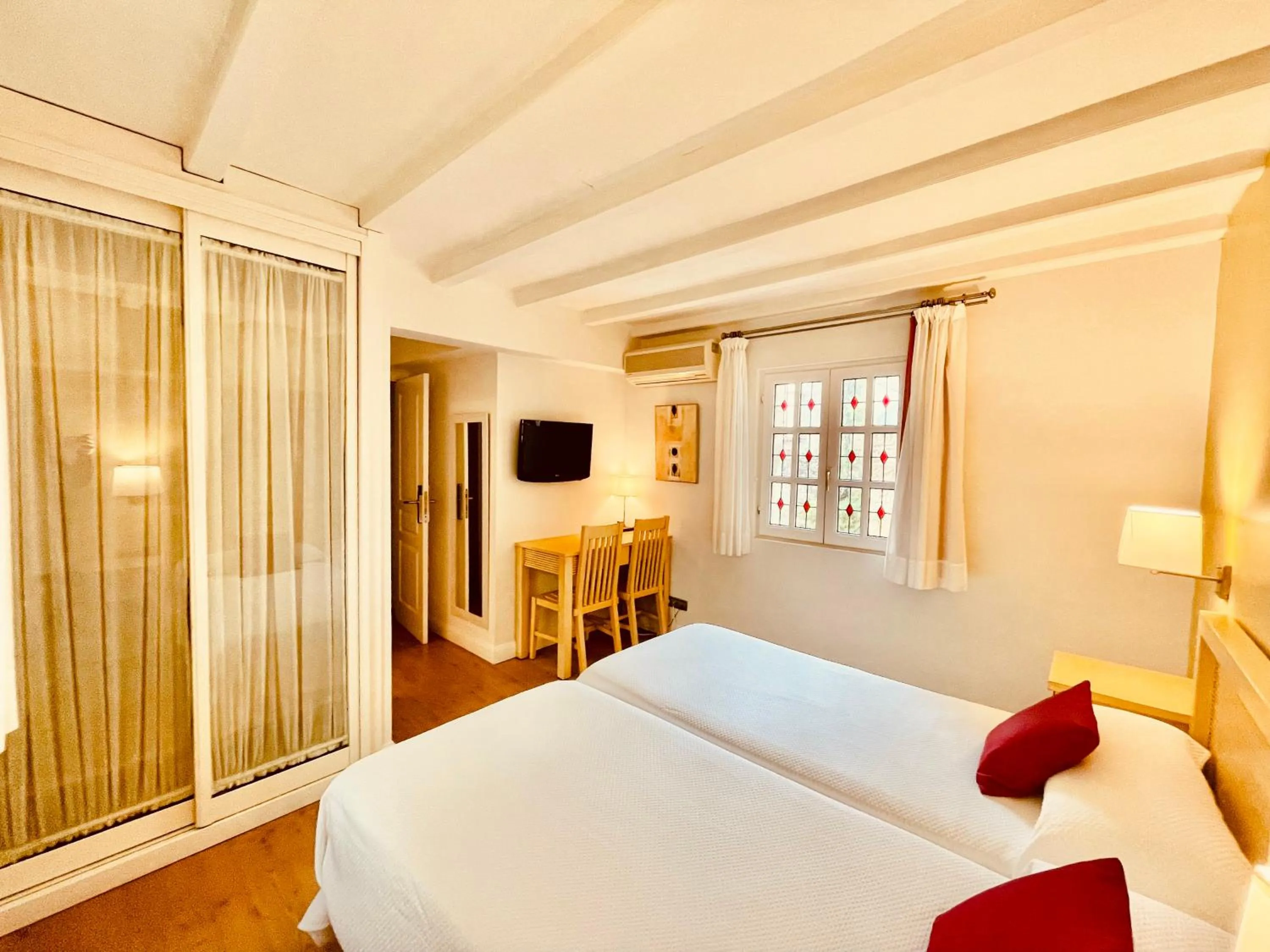 Bed in Hotel Palacete