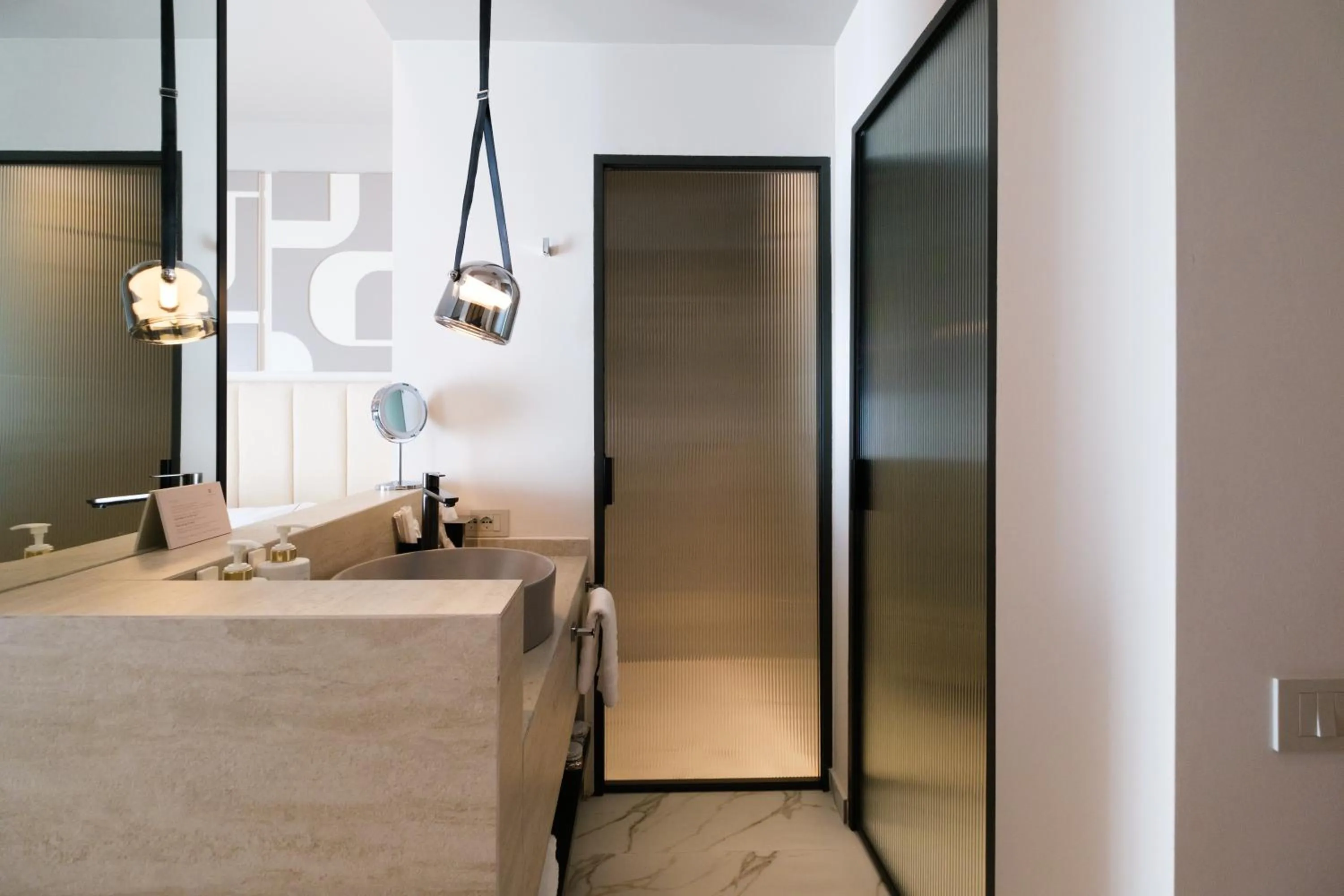 Deluxe Double Room with Side Sea View in Saint Nicolas Hotel