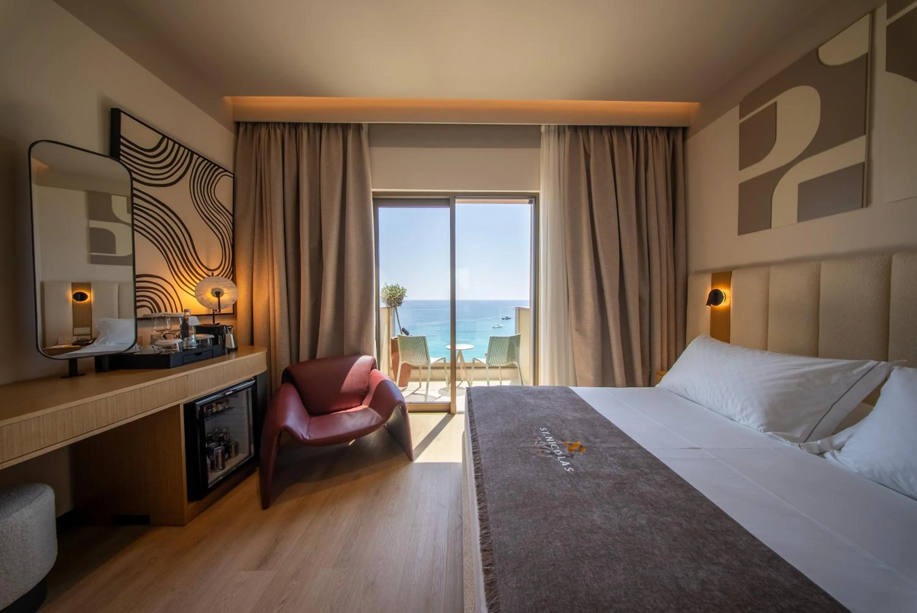 Standard Double Room with Sea View in Saint Nicolas Hotel