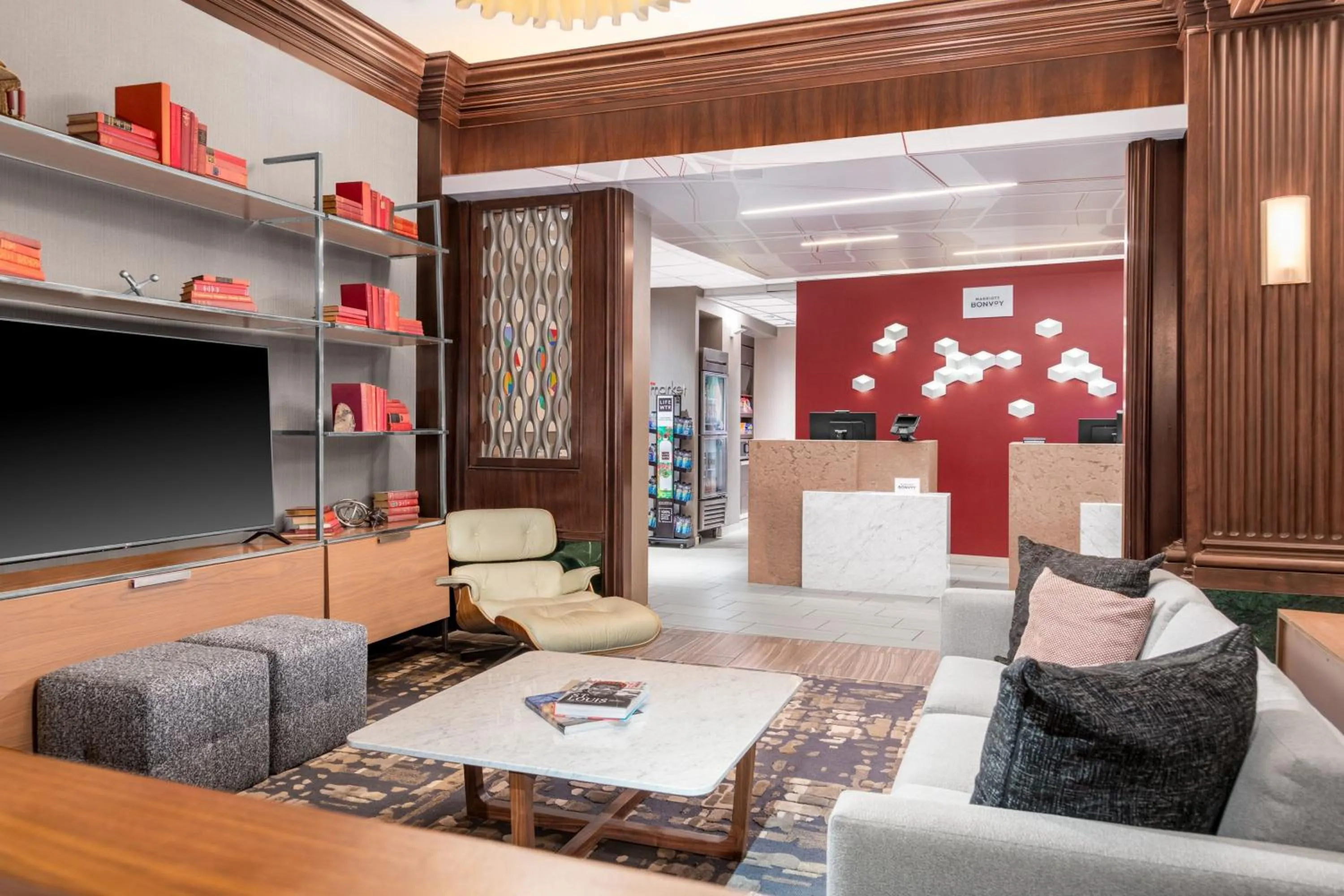 Lobby or reception in Courtyard St. Louis Downtown/Convention Center