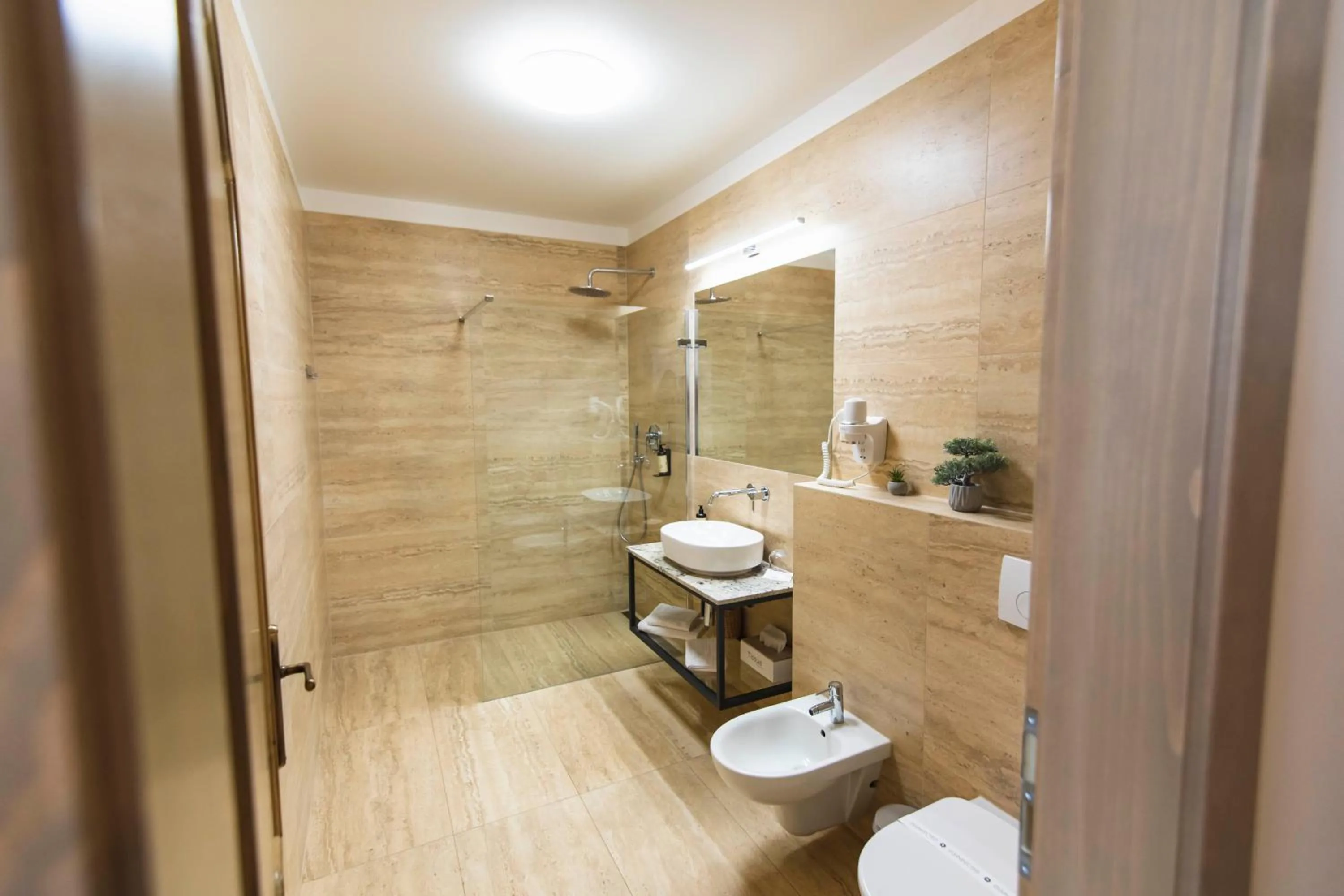 Bathroom in Wellness Hotel Pivovar Monopol