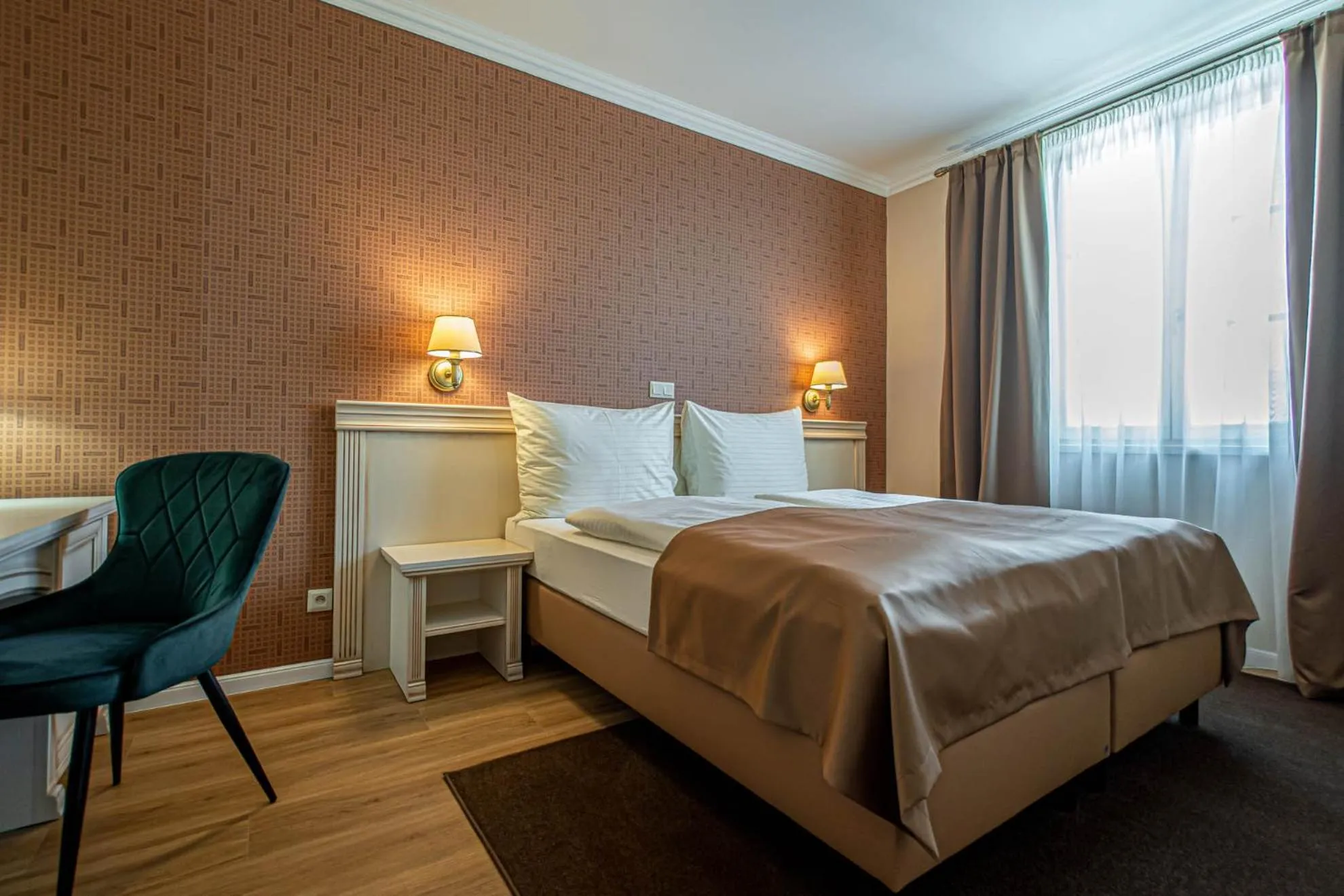 Bedroom, Bed in Wellness Hotel Pivovar Monopol