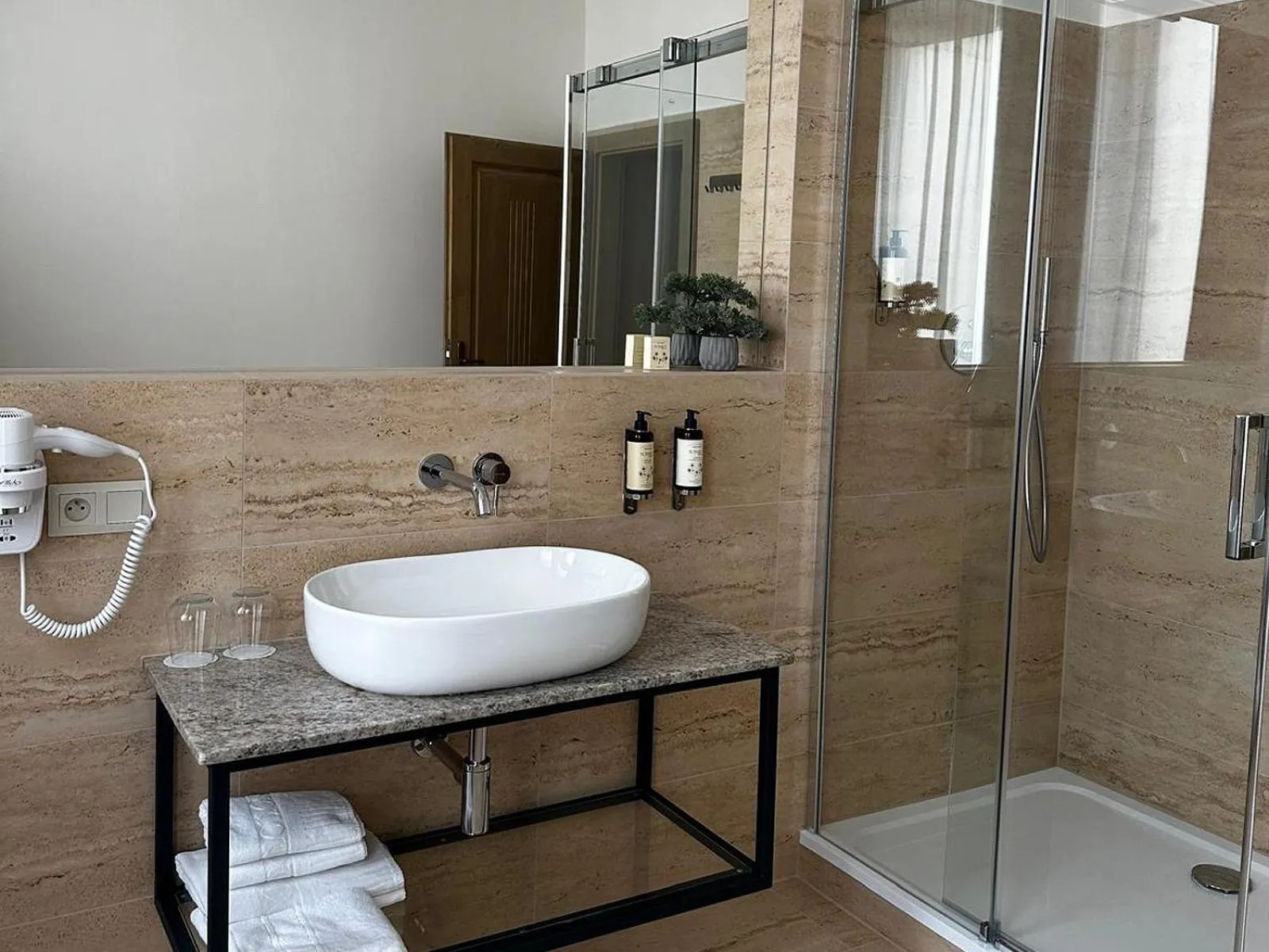 Bathroom in Wellness Hotel Pivovar Monopol