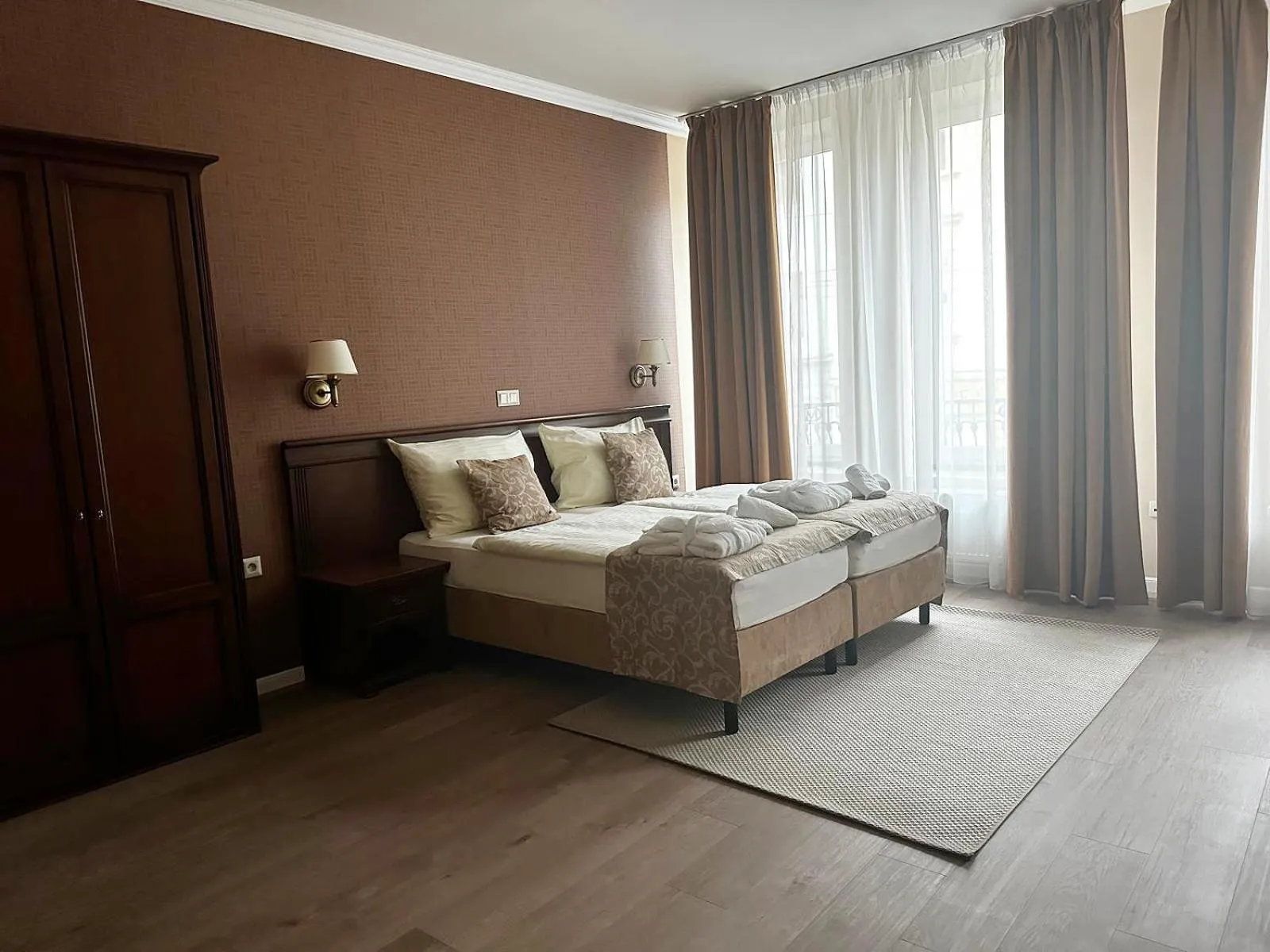 Bedroom, Bed in Wellness Hotel Pivovar Monopol