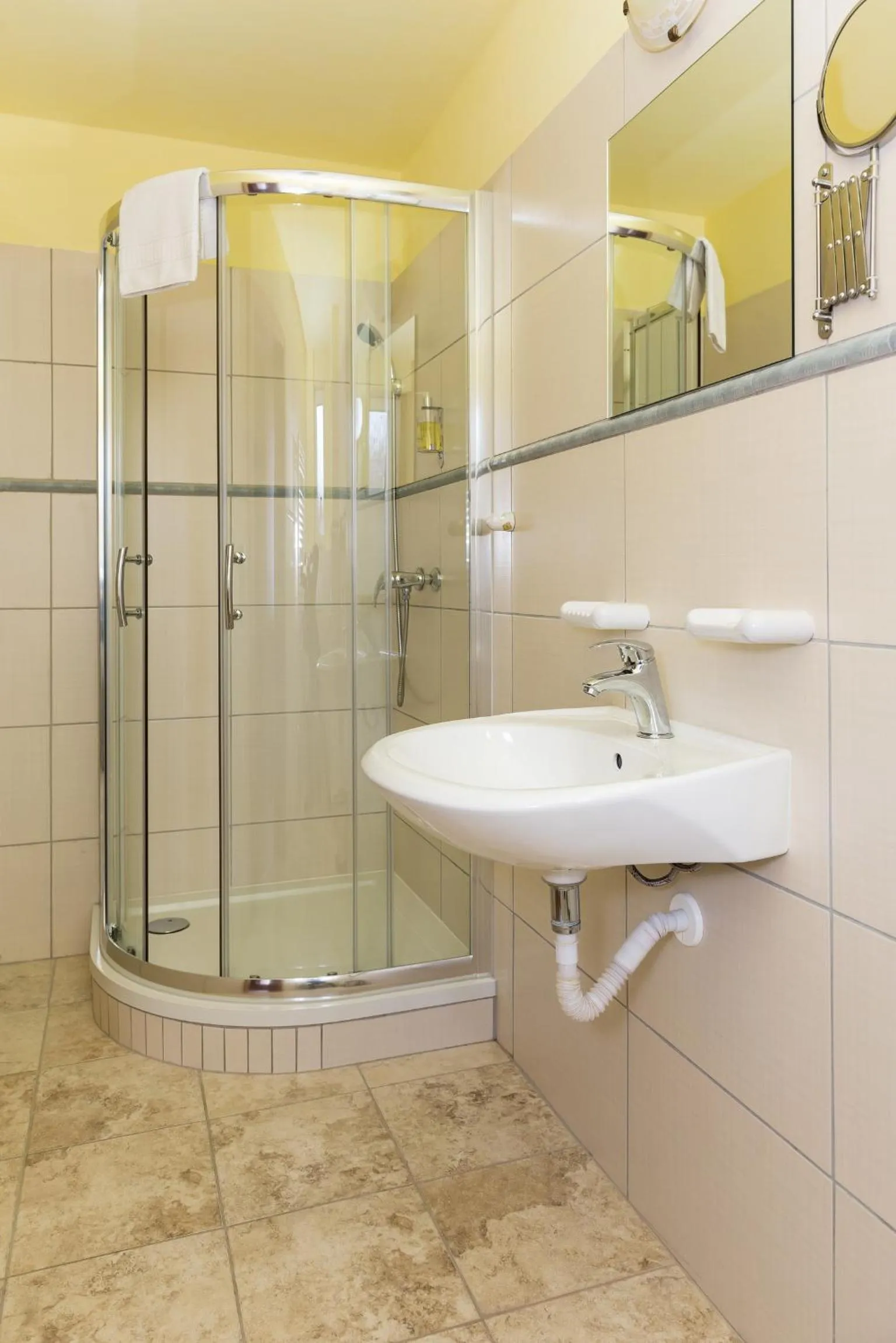 Bathroom in Wellness Hotel Pivovar Monopol