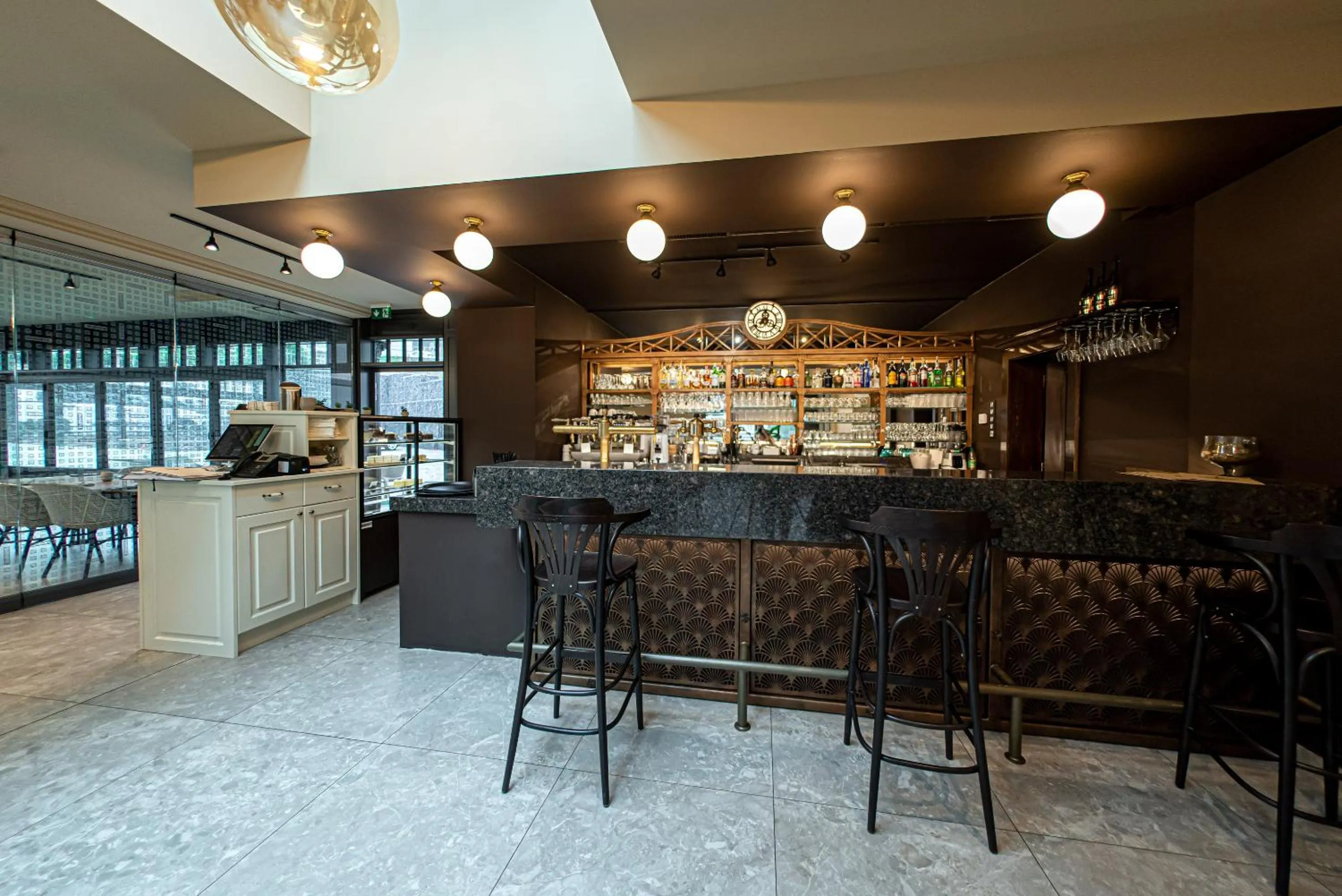 Lounge or bar in Wellness Hotel Pivovar Monopol