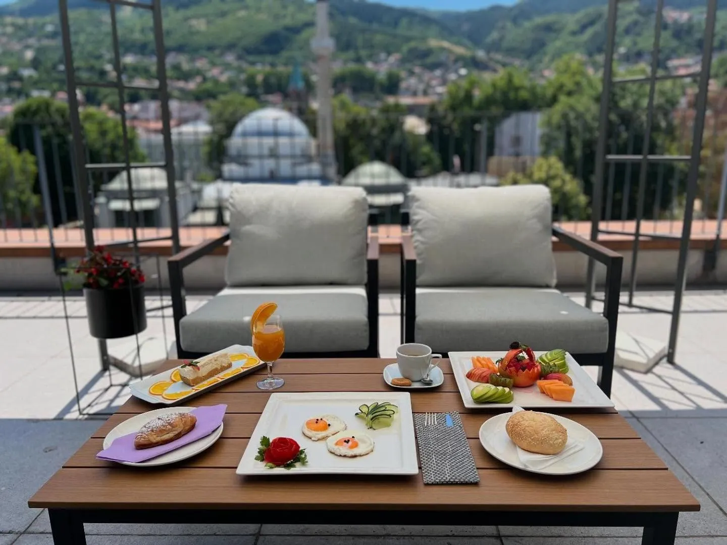 View (from property/room) in Hotel President Sarajevo