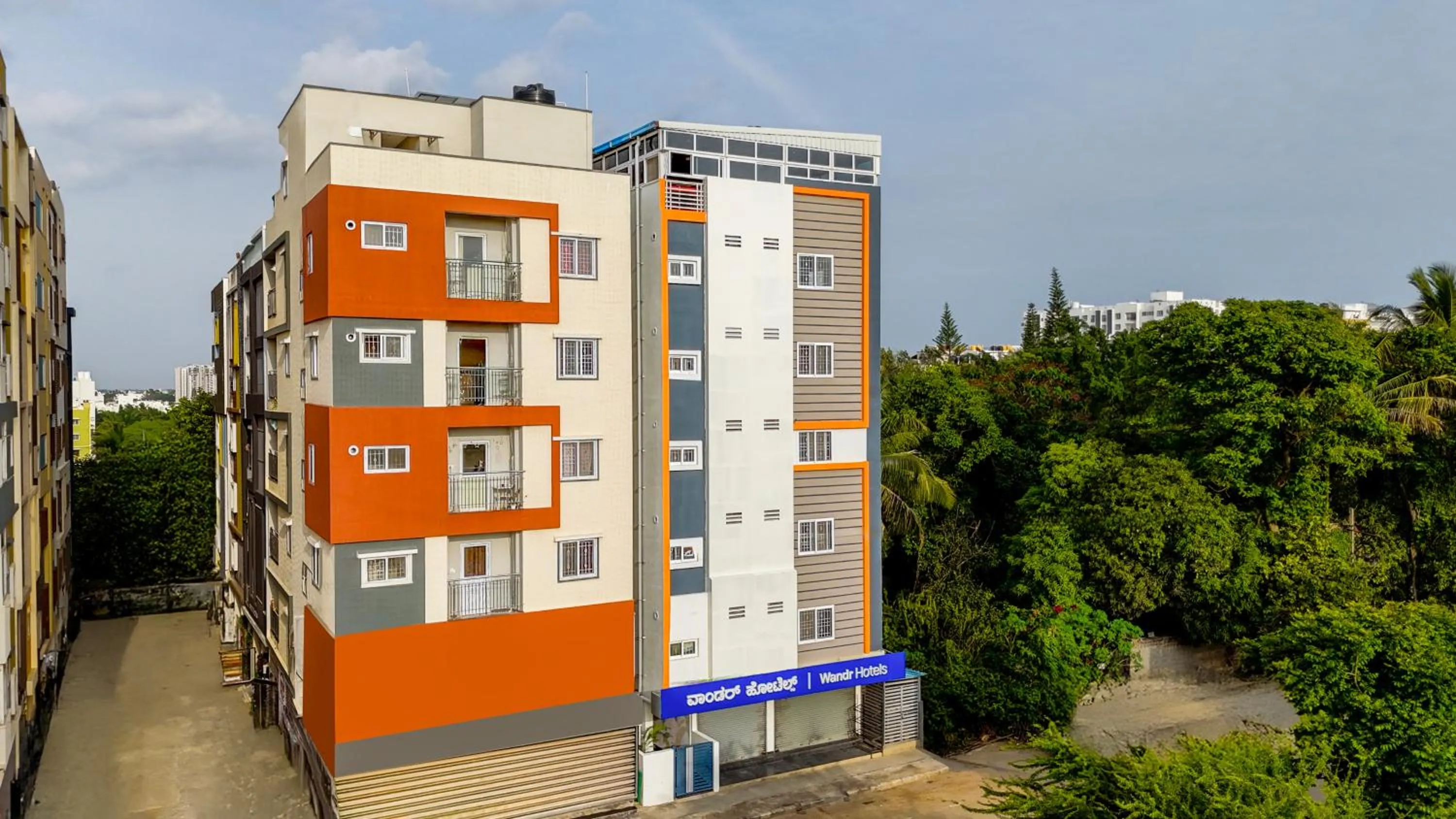 Property building in Wandr Hotel Brookefield, Bangalore
