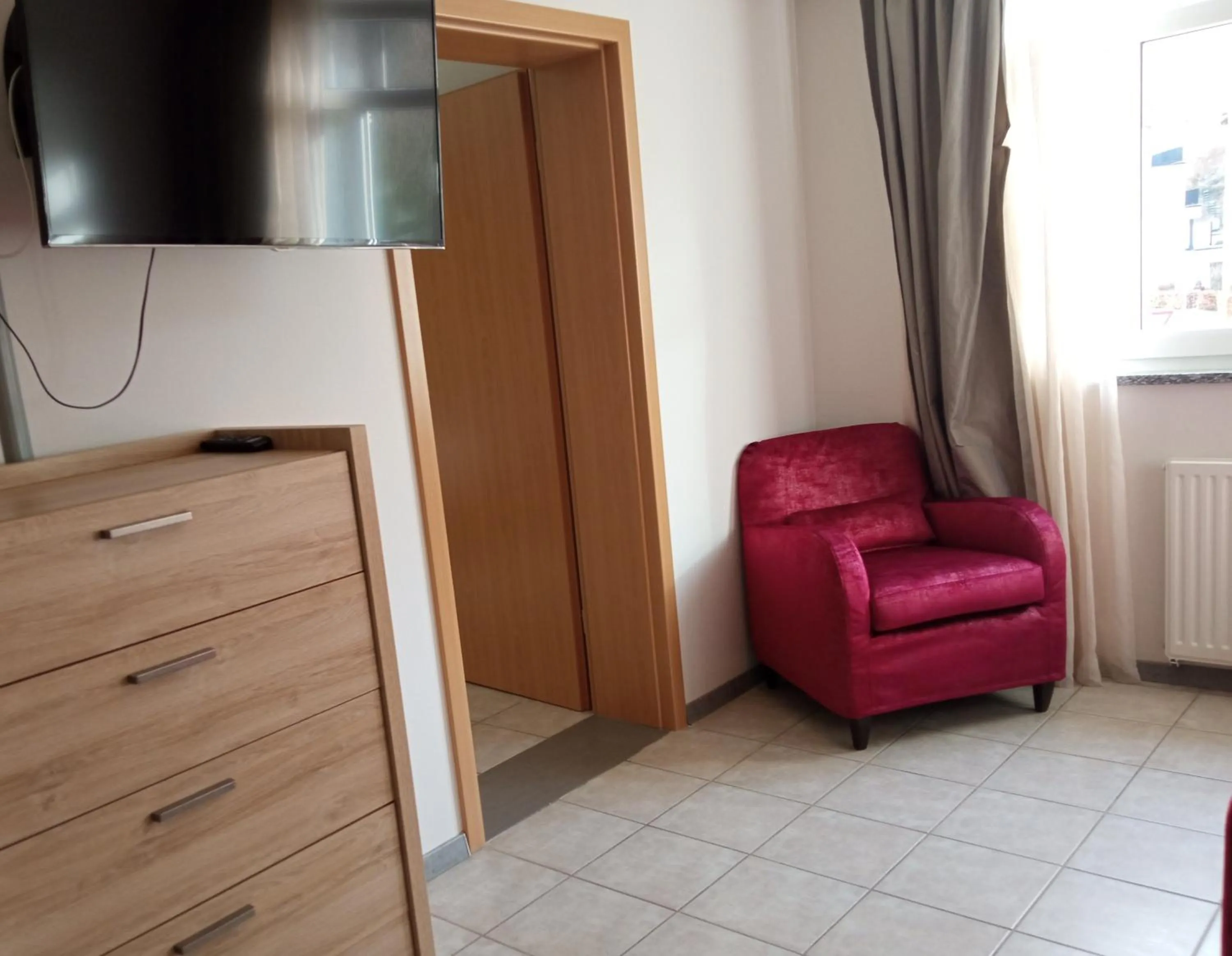 Living room in Appart-Hotel Gwendy