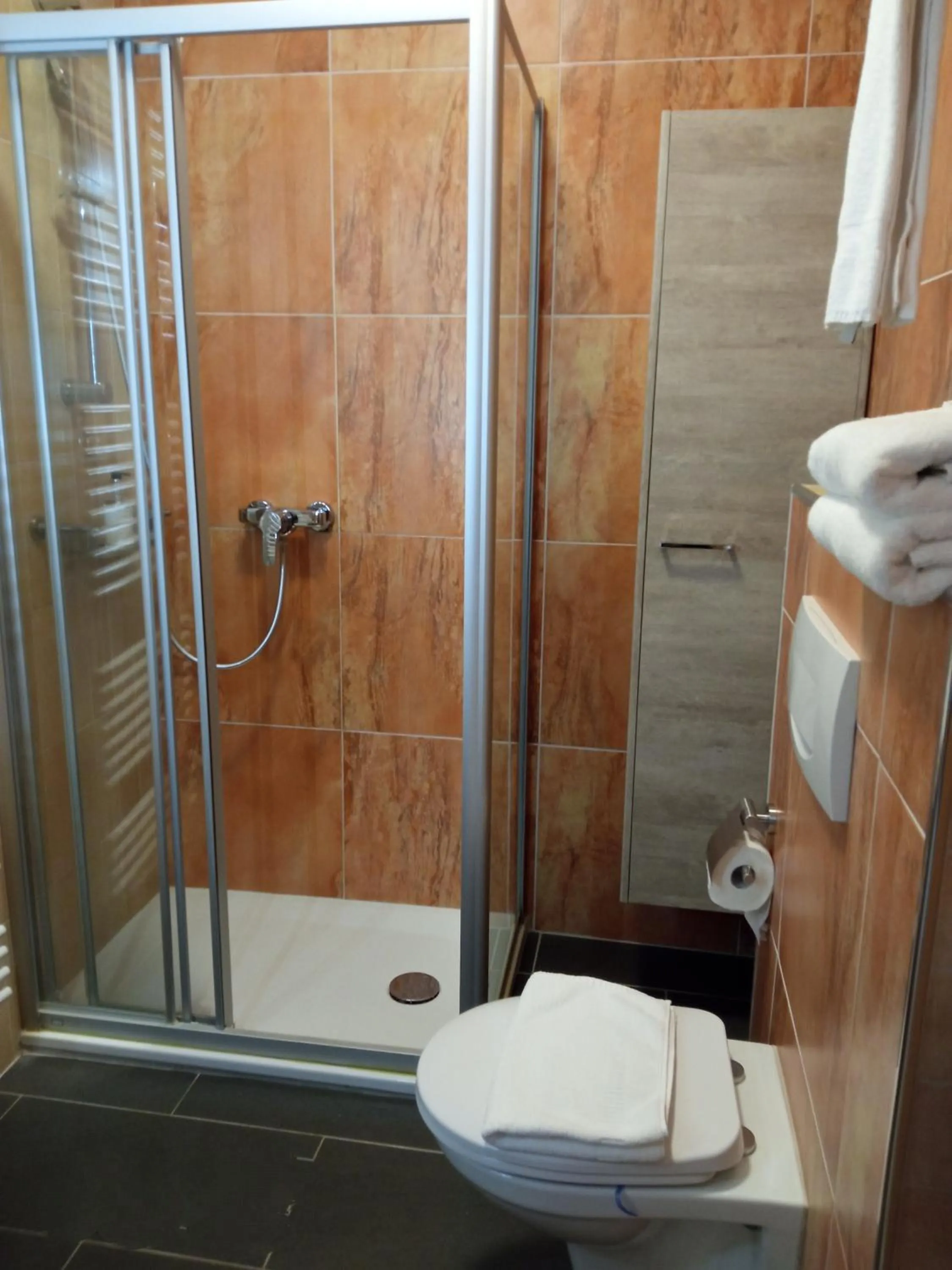 Bathroom in Appart-Hotel Gwendy