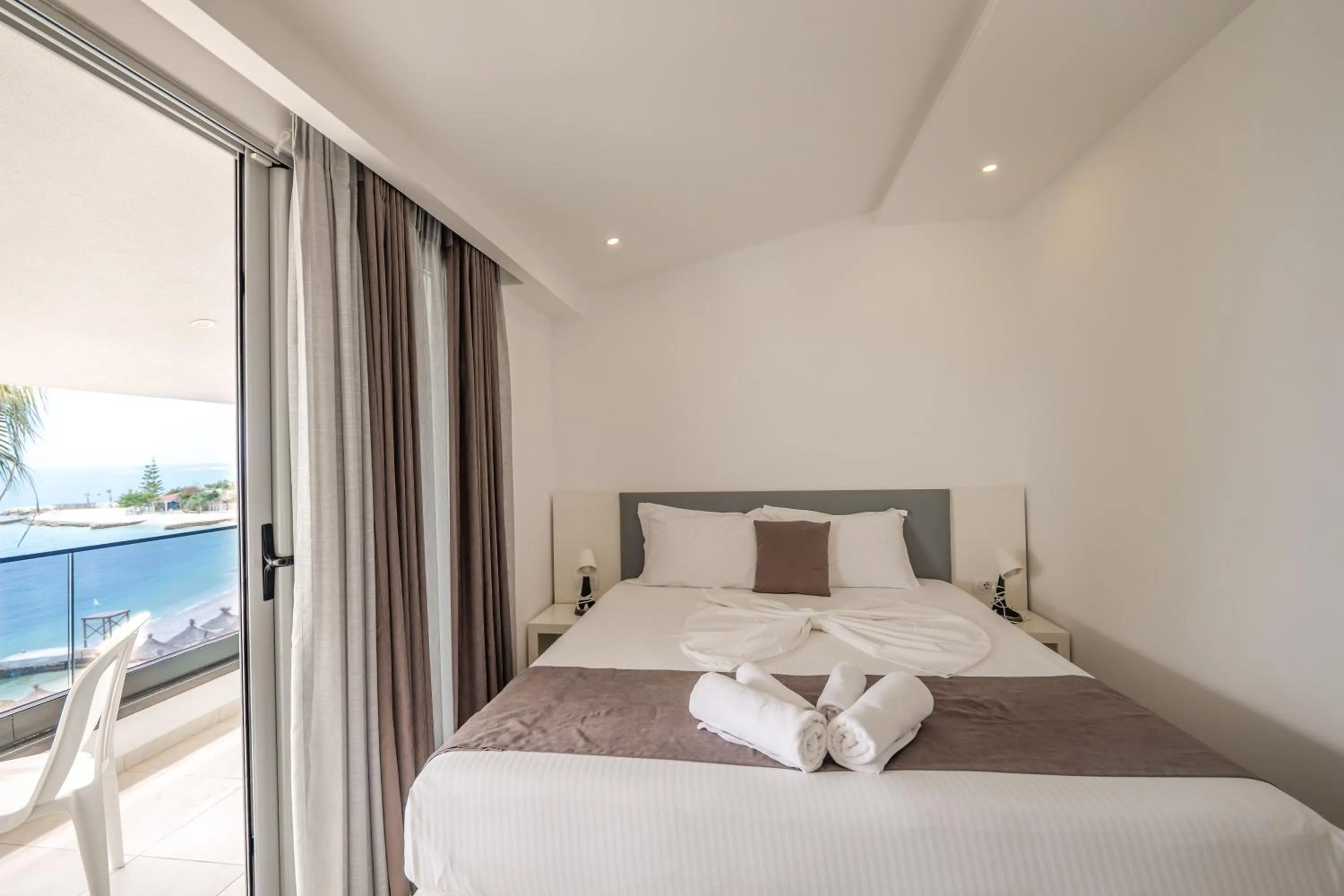 Bedroom, Bed in Vila Era Beach