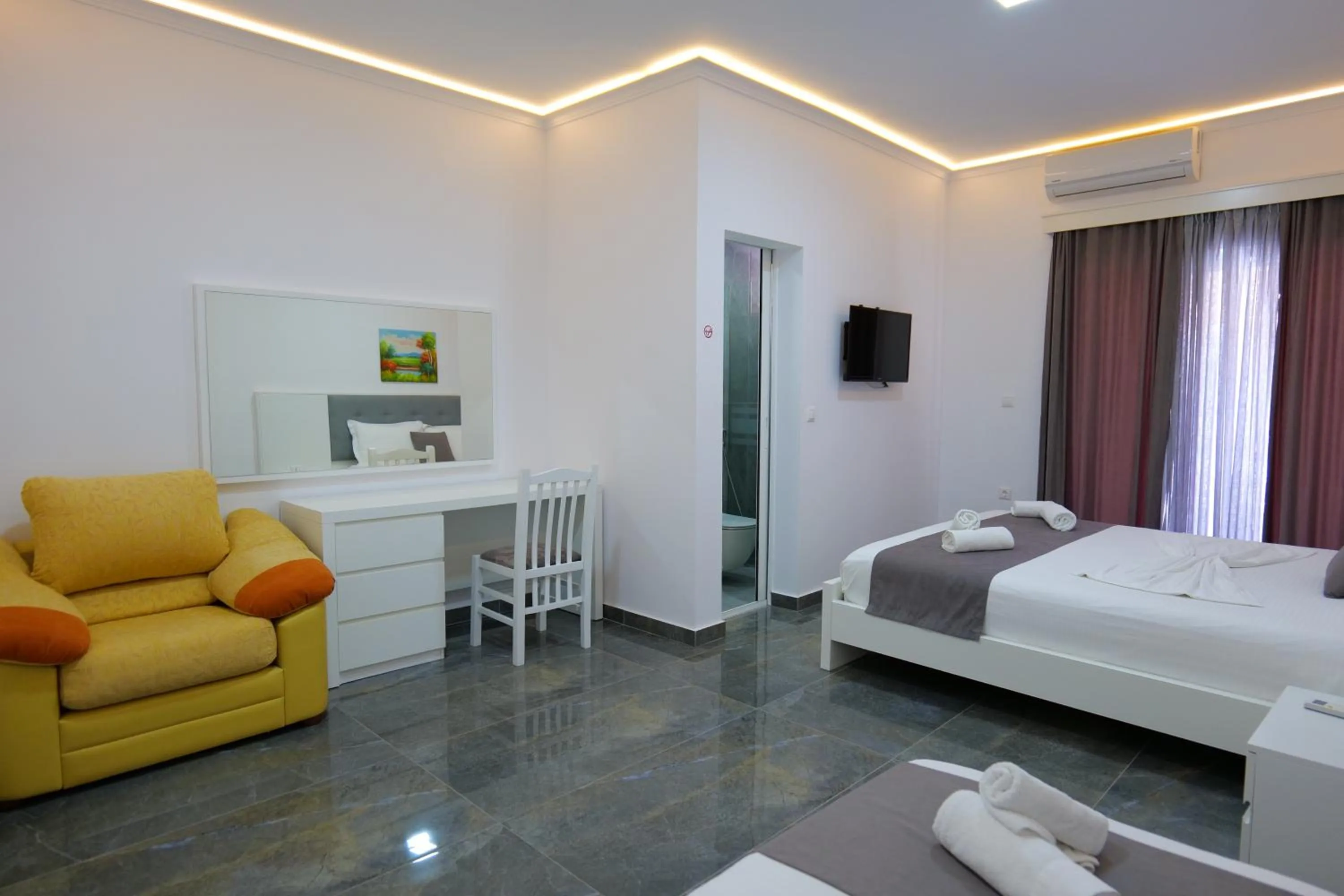 TV and multimedia, Bed in Vila Era Beach