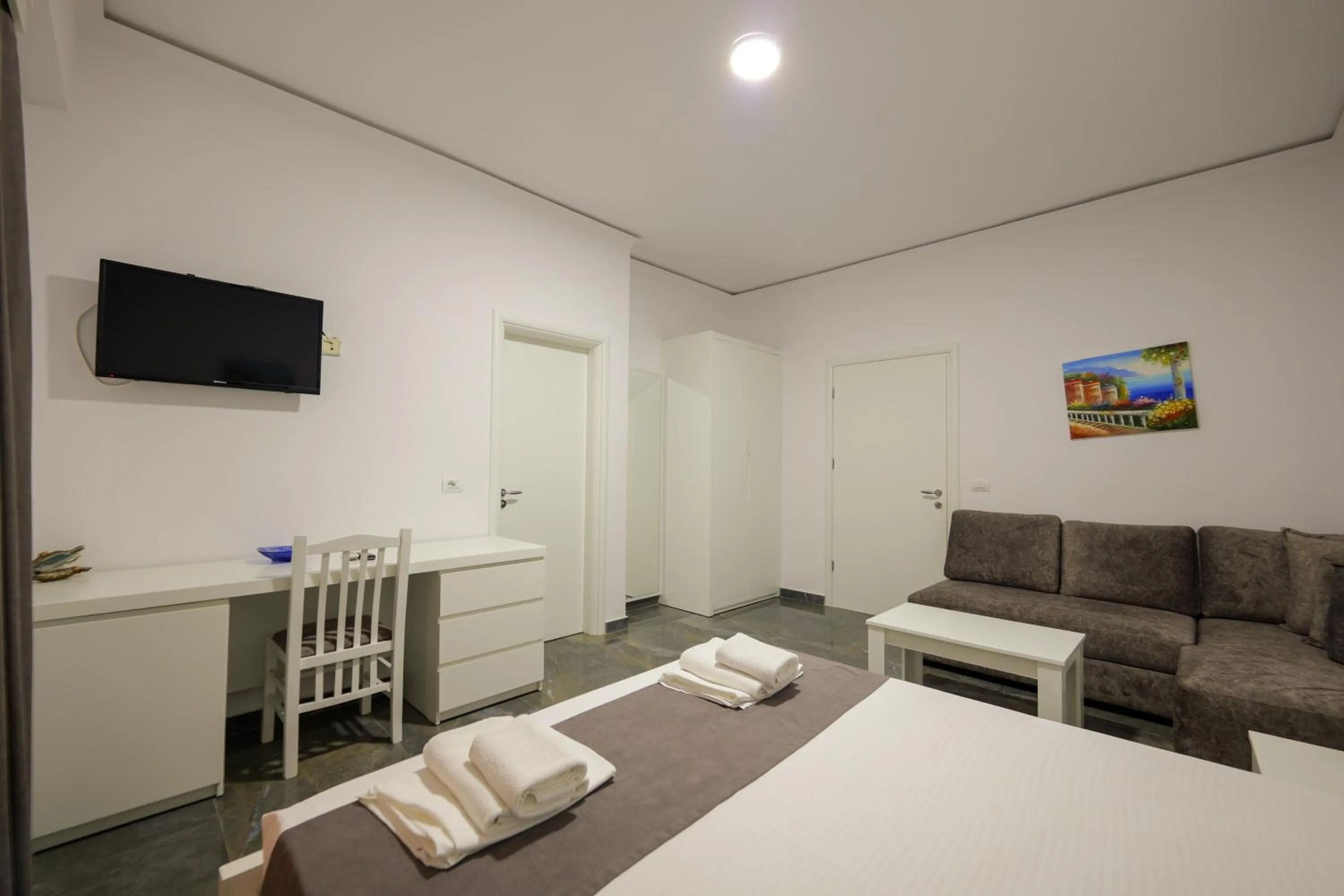 TV and multimedia, Bed in Vila Era Beach