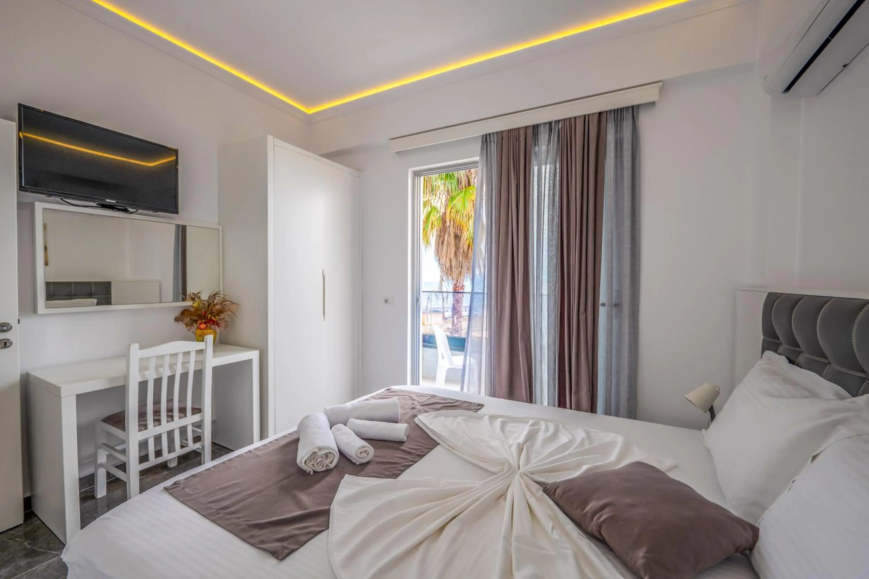 TV and multimedia, Bed in Vila Era Beach