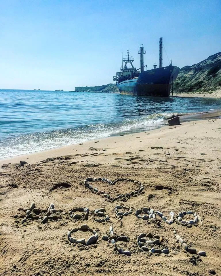 Beach in Bozcaada Aspava Otel