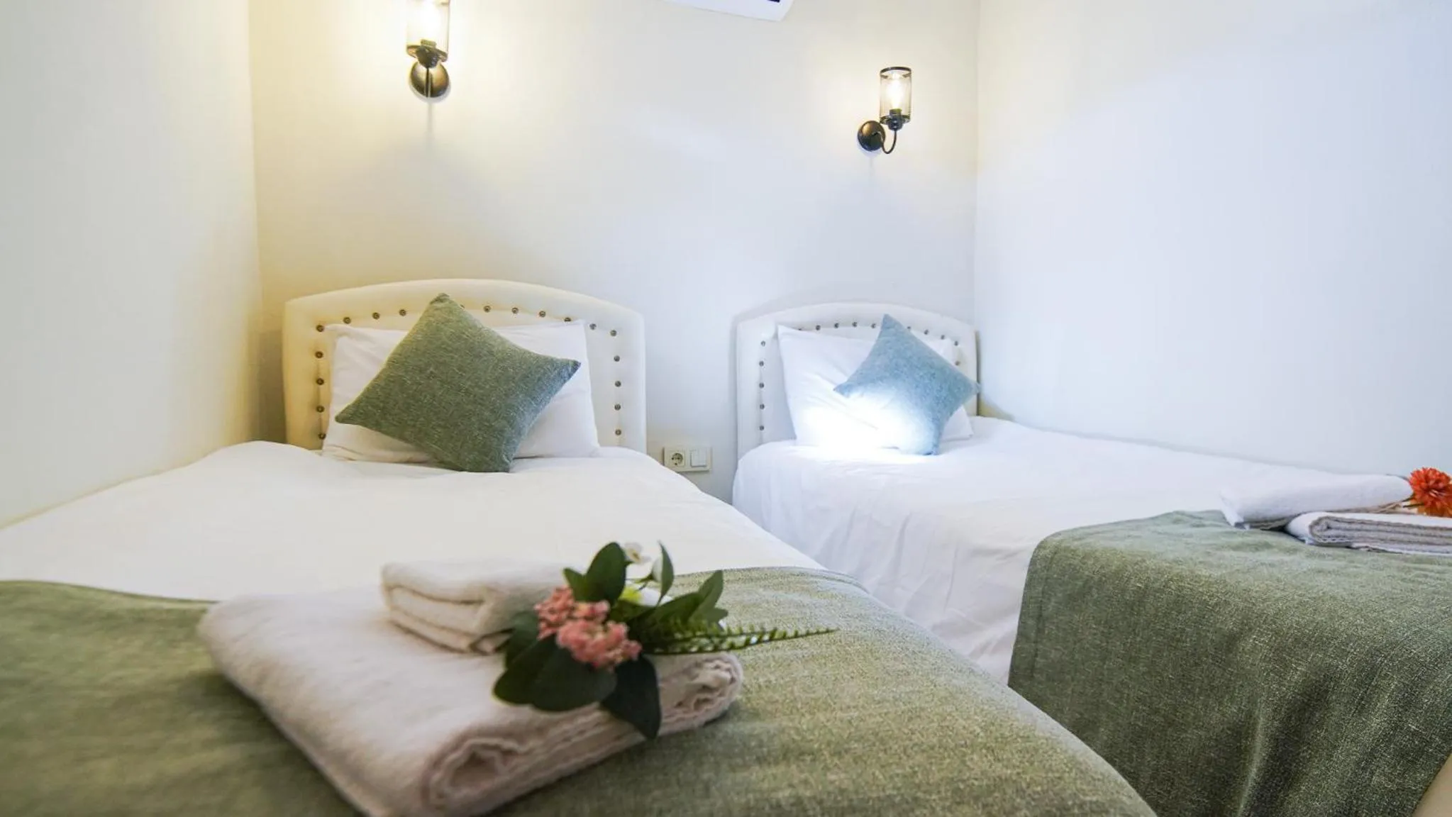 Bed in Bozcaada Aspava Otel