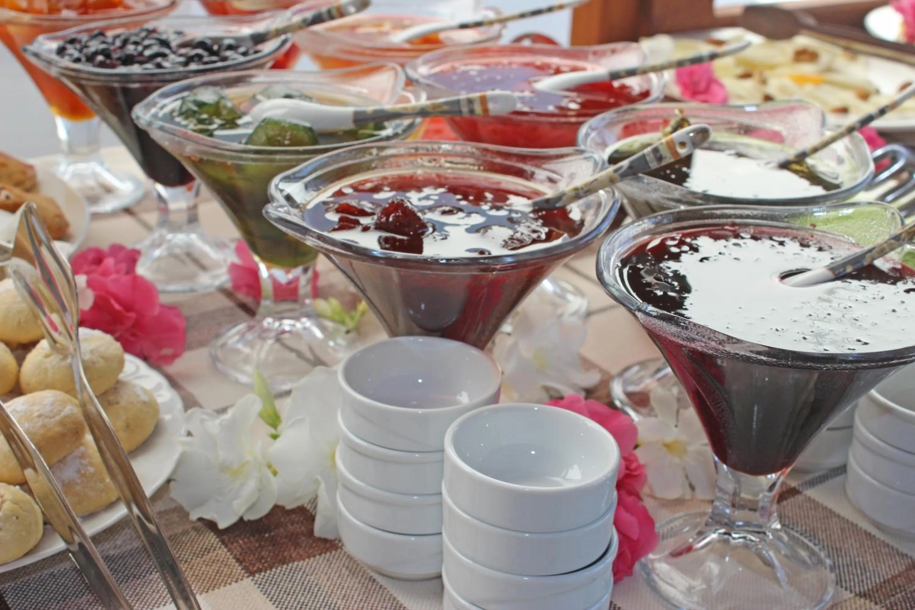 Buffet breakfast in Bozcaada Aspava Otel
