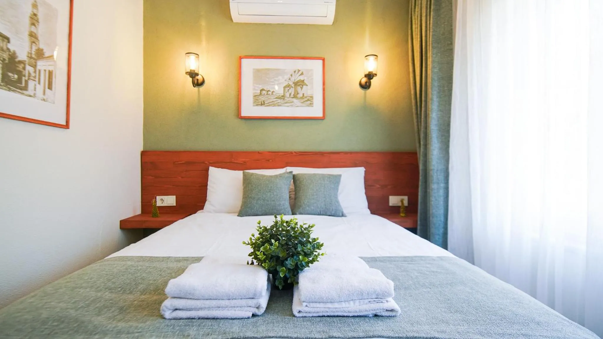 Bed in Bozcaada Aspava Otel