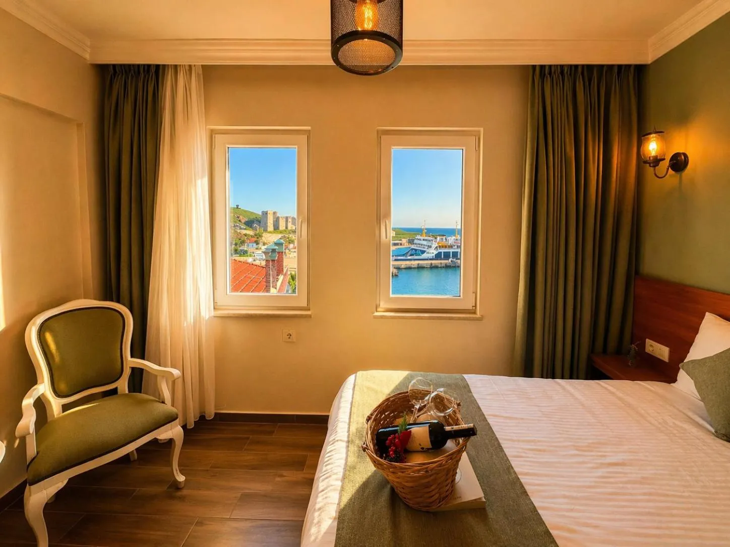 View (from property/room) in Bozcaada Aspava Otel