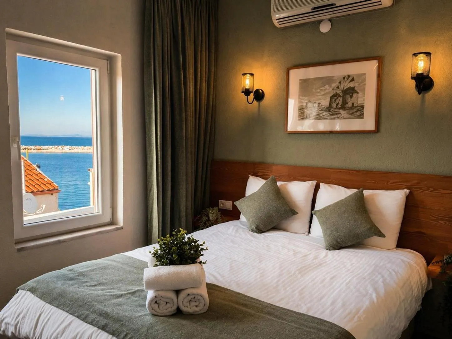 View (from property/room) in Bozcaada Aspava Otel