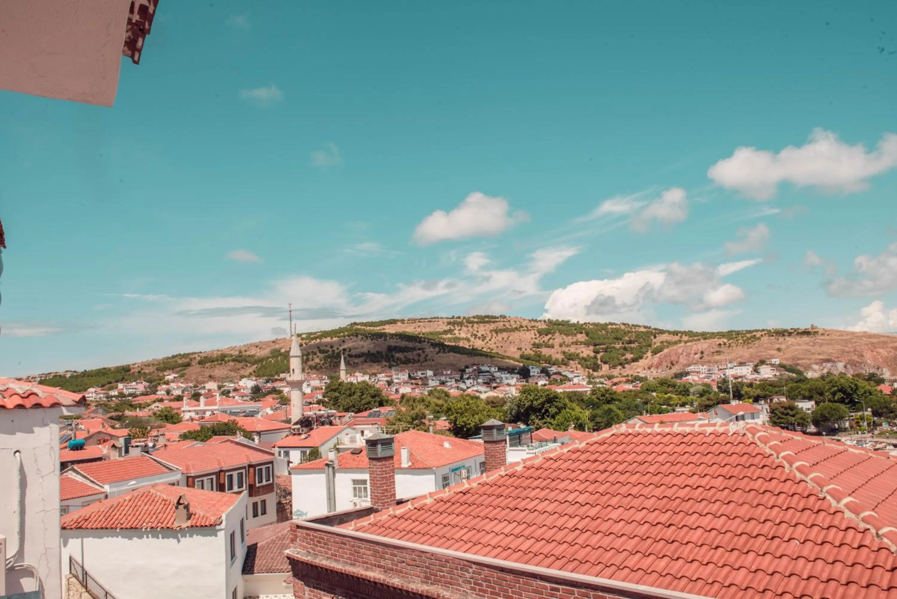 Street view in Bozcaada Aspava Otel