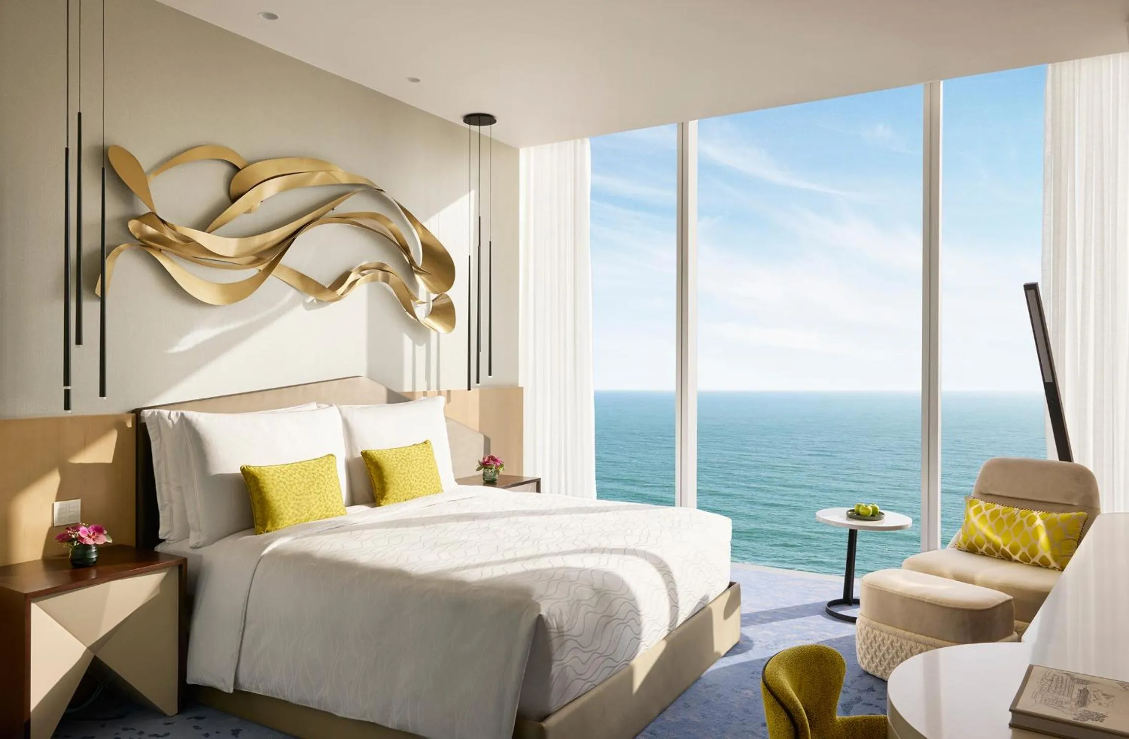 Beach, Bed in Nuwa Sri Lanka at City of Dreams