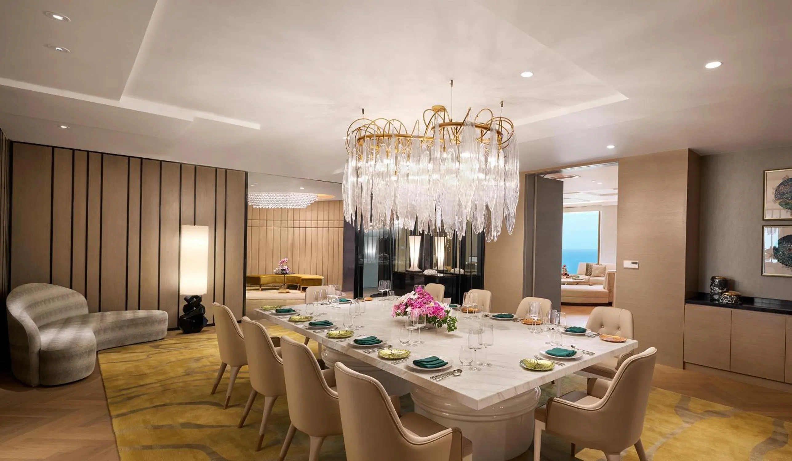 Dining area in Nuwa Sri Lanka at City of Dreams