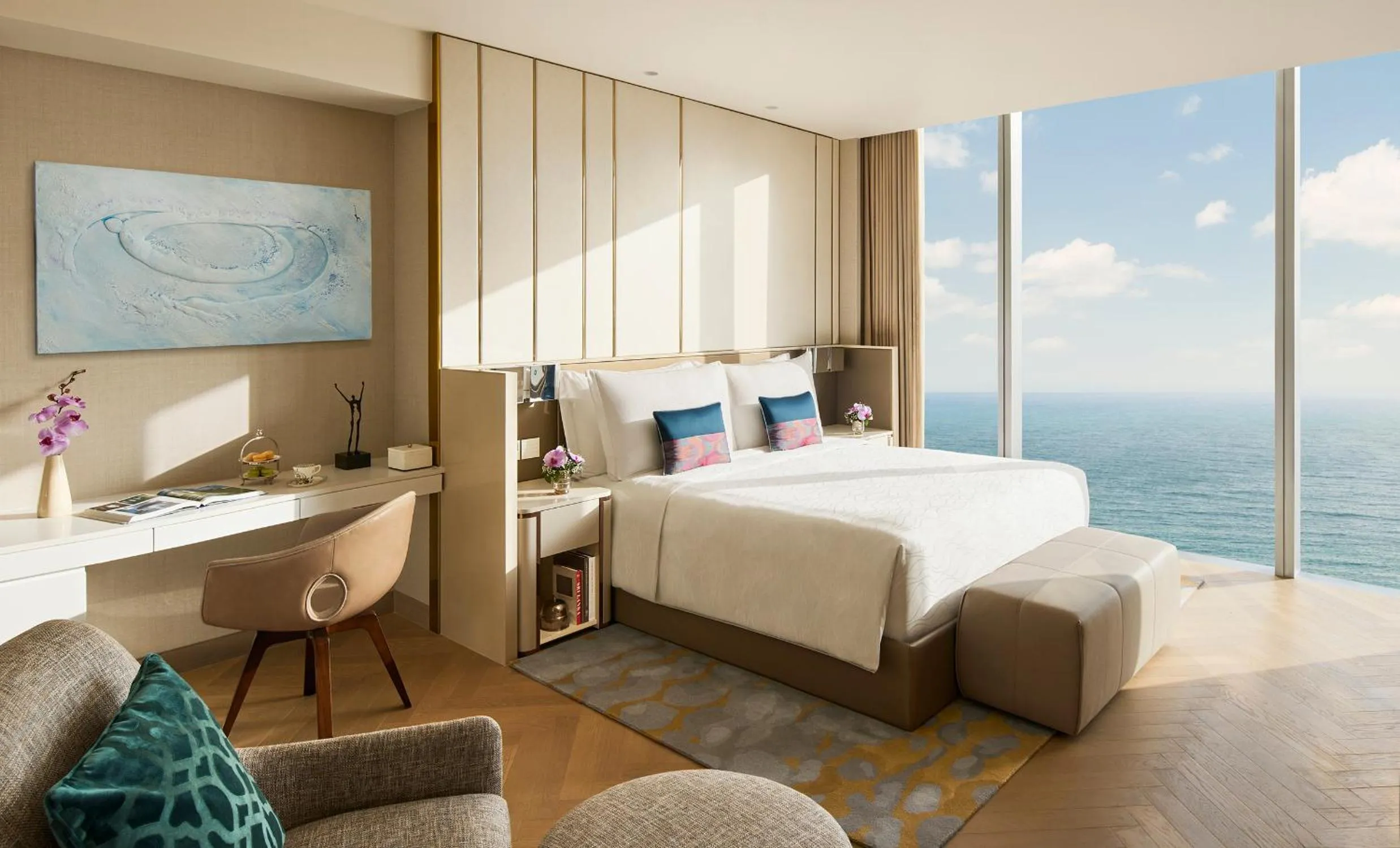 Bedroom, Bed in Nuwa Sri Lanka at City of Dreams