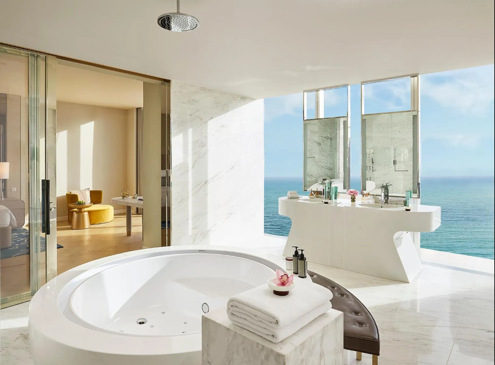 Bathroom in Nuwa Sri Lanka at City of Dreams