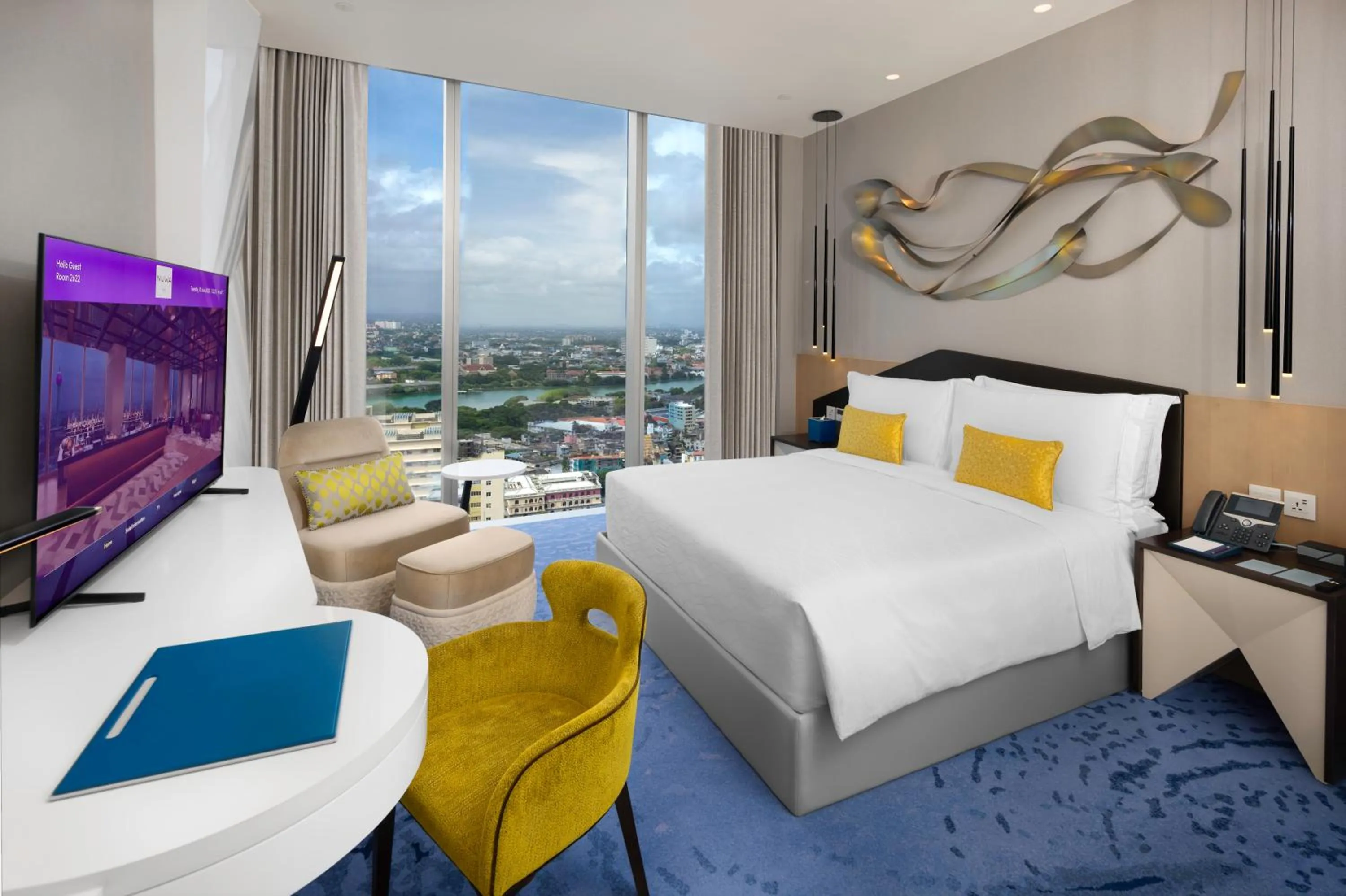 Bedroom, Bed in Nuwa Sri Lanka at City of Dreams