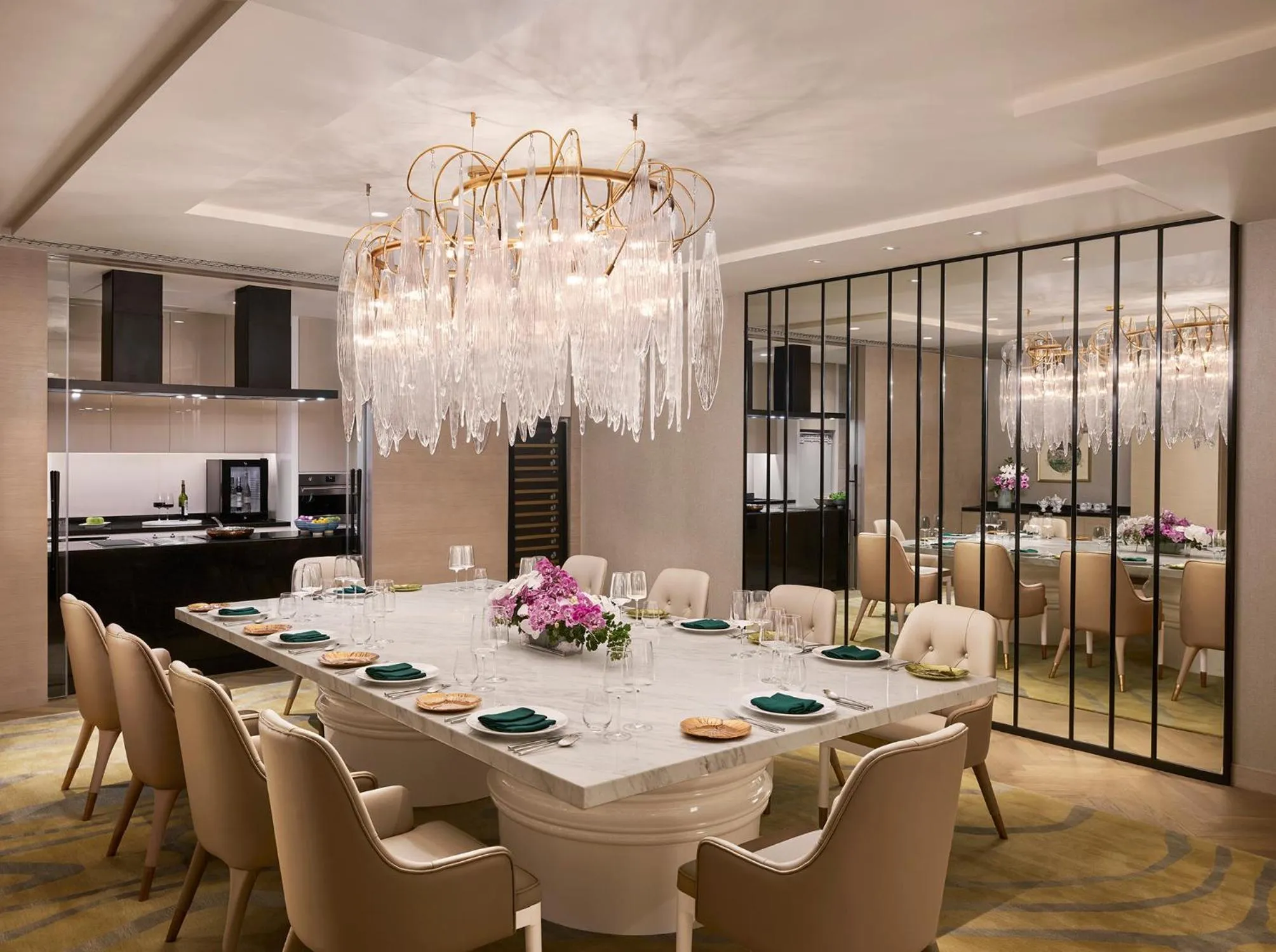 Dining area in Nuwa Sri Lanka at City of Dreams