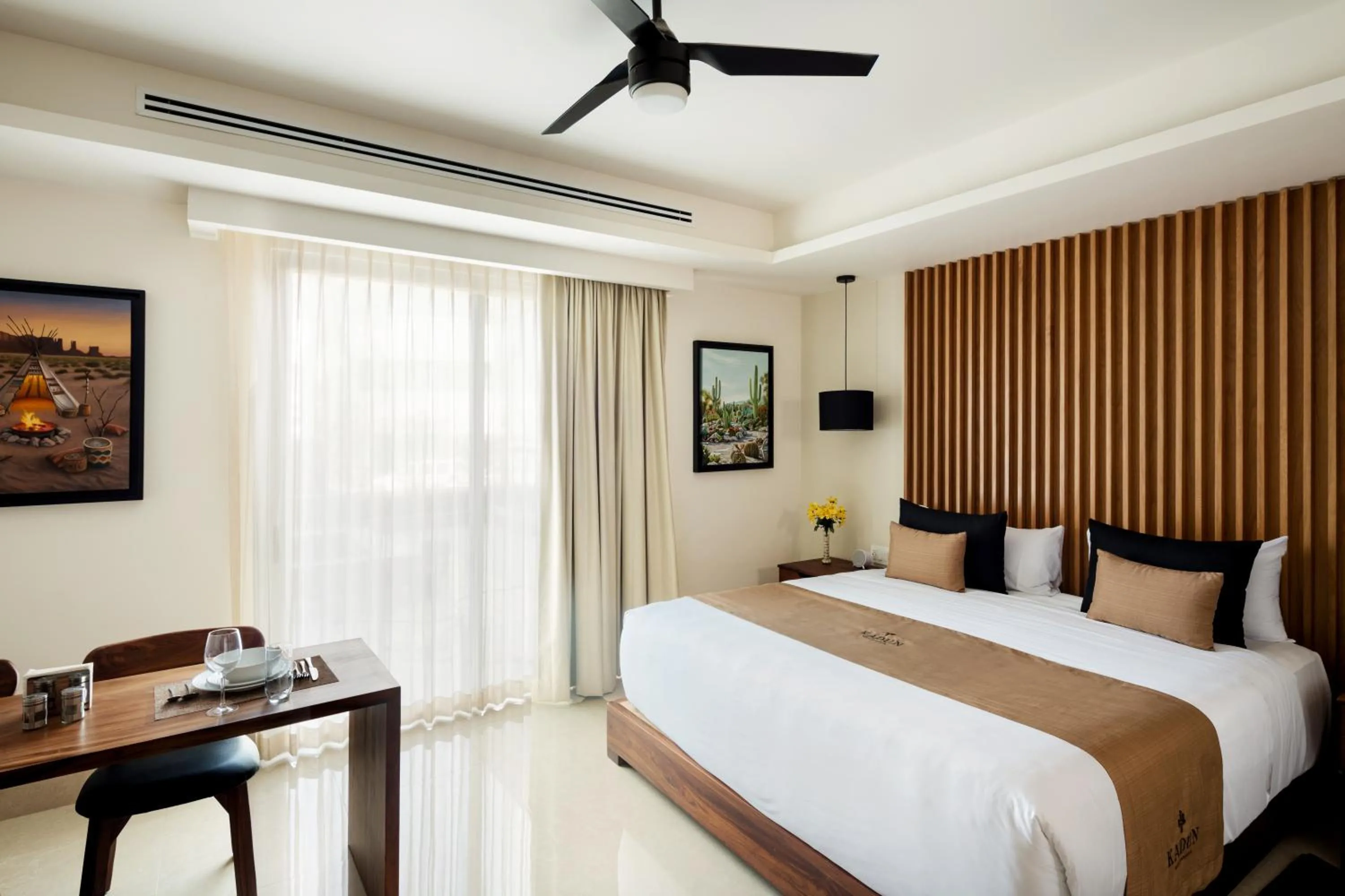 Seating area, Bed in Kadun Hotel Boutique