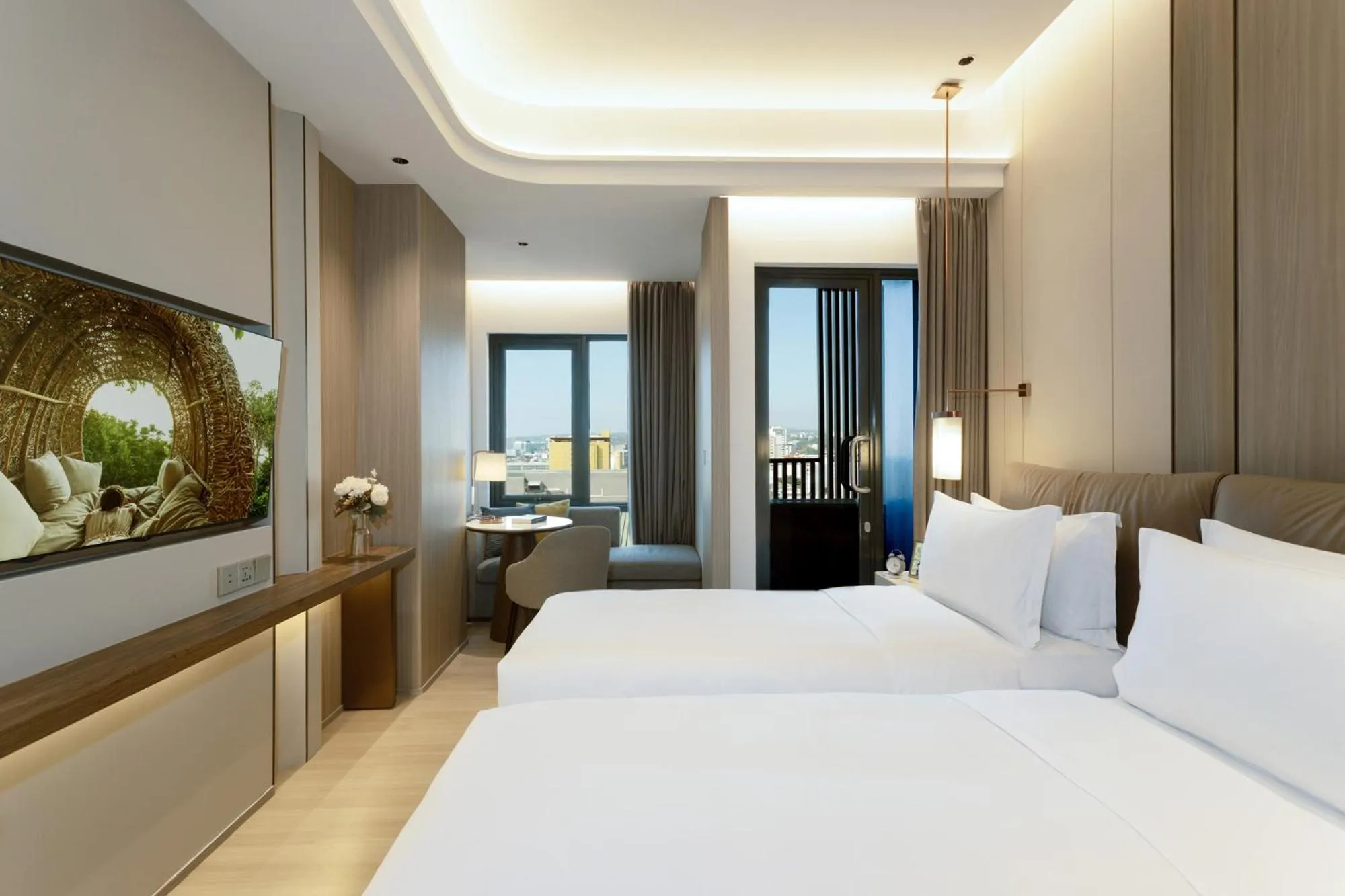 Bedroom, Bed in Somerset Queen City Semarang